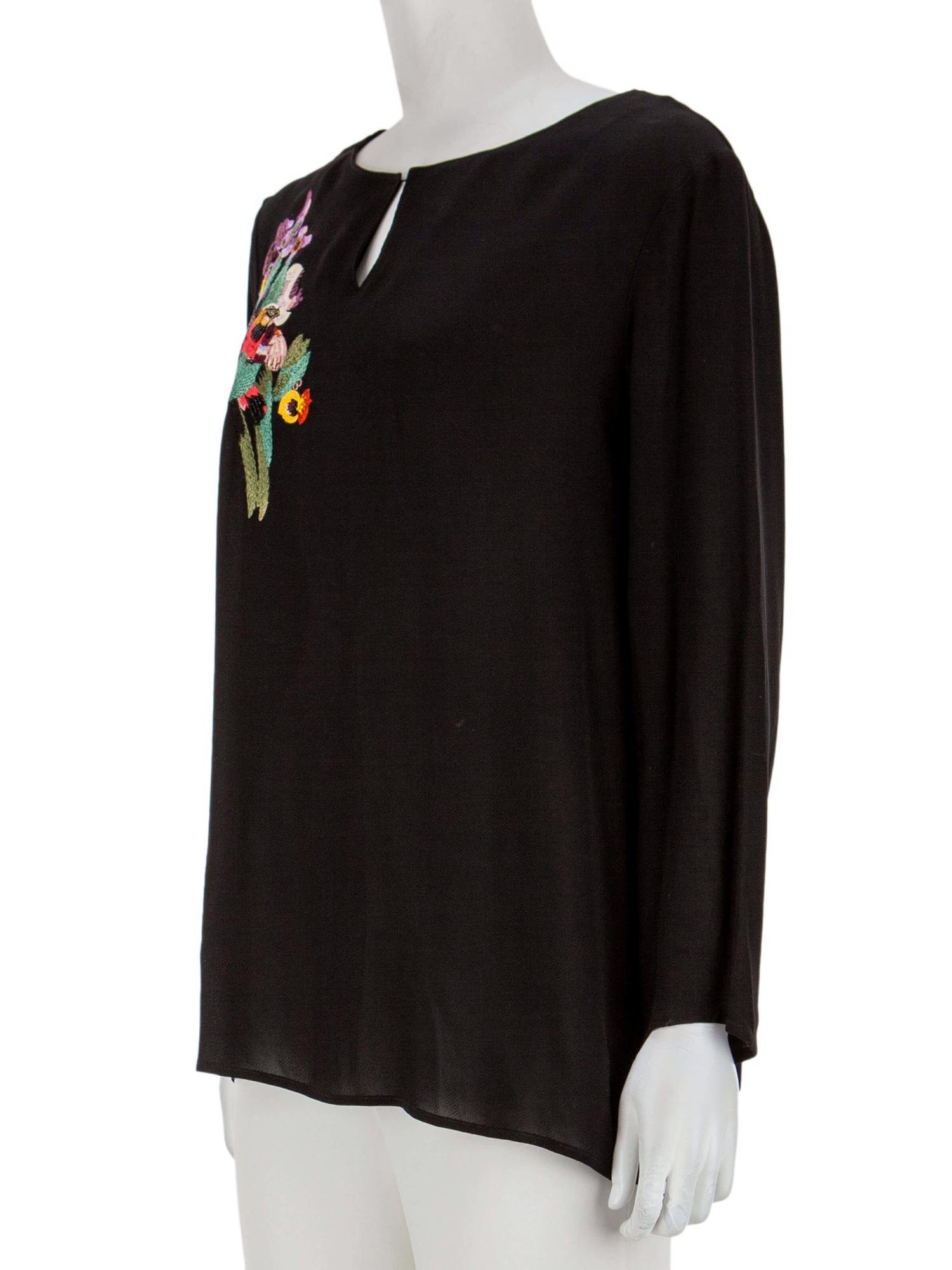 Bayan Siyah ETRO BLUZ