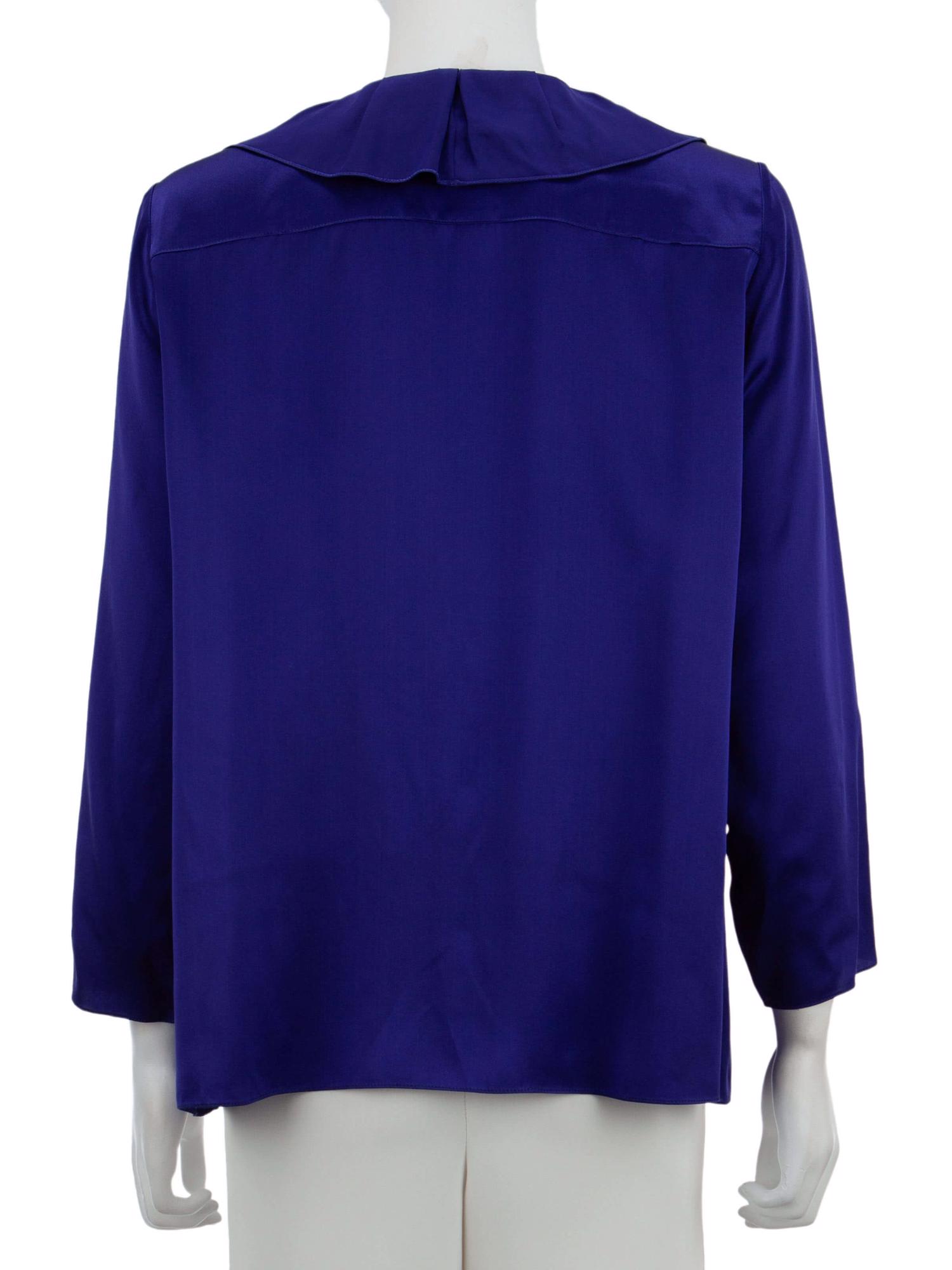 Bayan Mavi LANVIN BLUZ