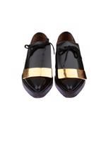 Bayan Siyah MARNI OXFORD AYAKKABI