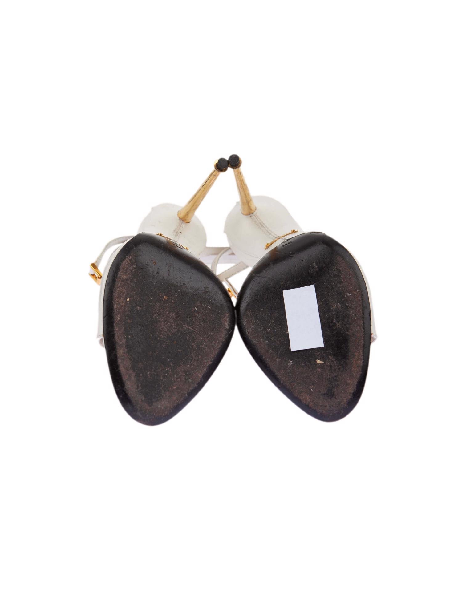 Bayan Beyaz TOM FORD AYAKKABI