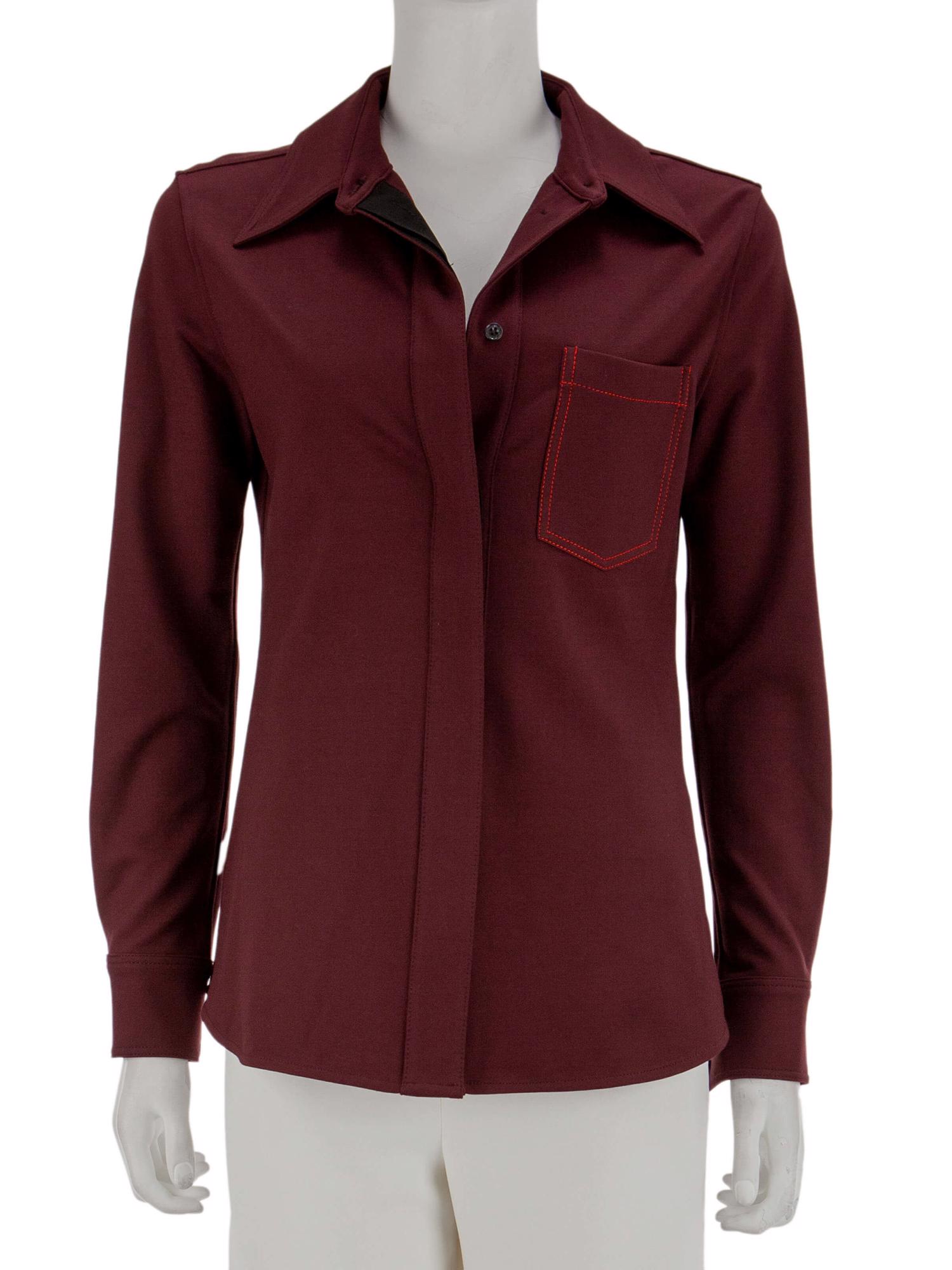 Bayan Kırmızı VICTORIA BECKHAM GÖMLEK