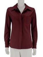 Bayan Kırmızı VICTORIA BECKHAM GÖMLEK