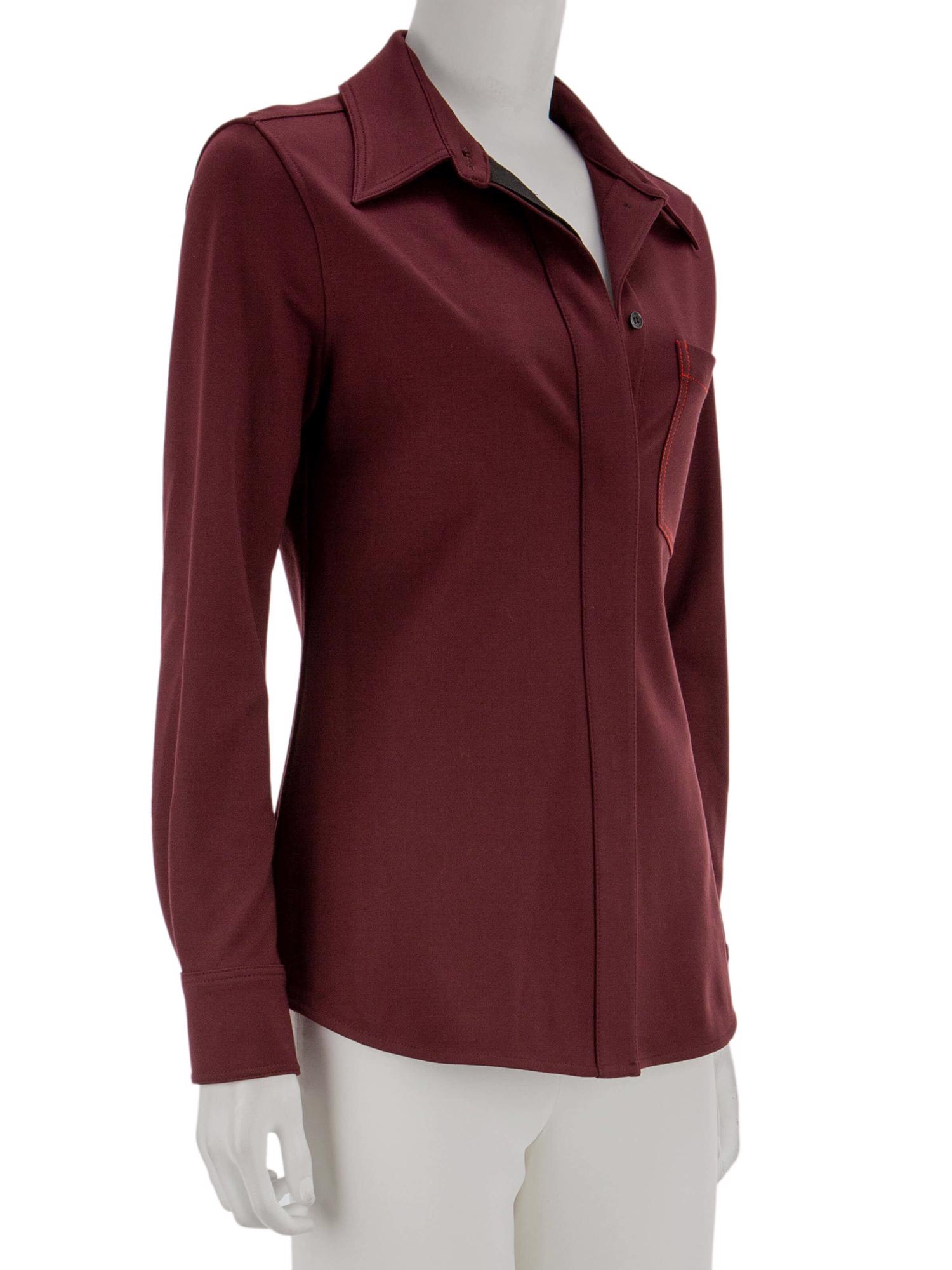 Bayan Kırmızı VICTORIA BECKHAM GÖMLEK