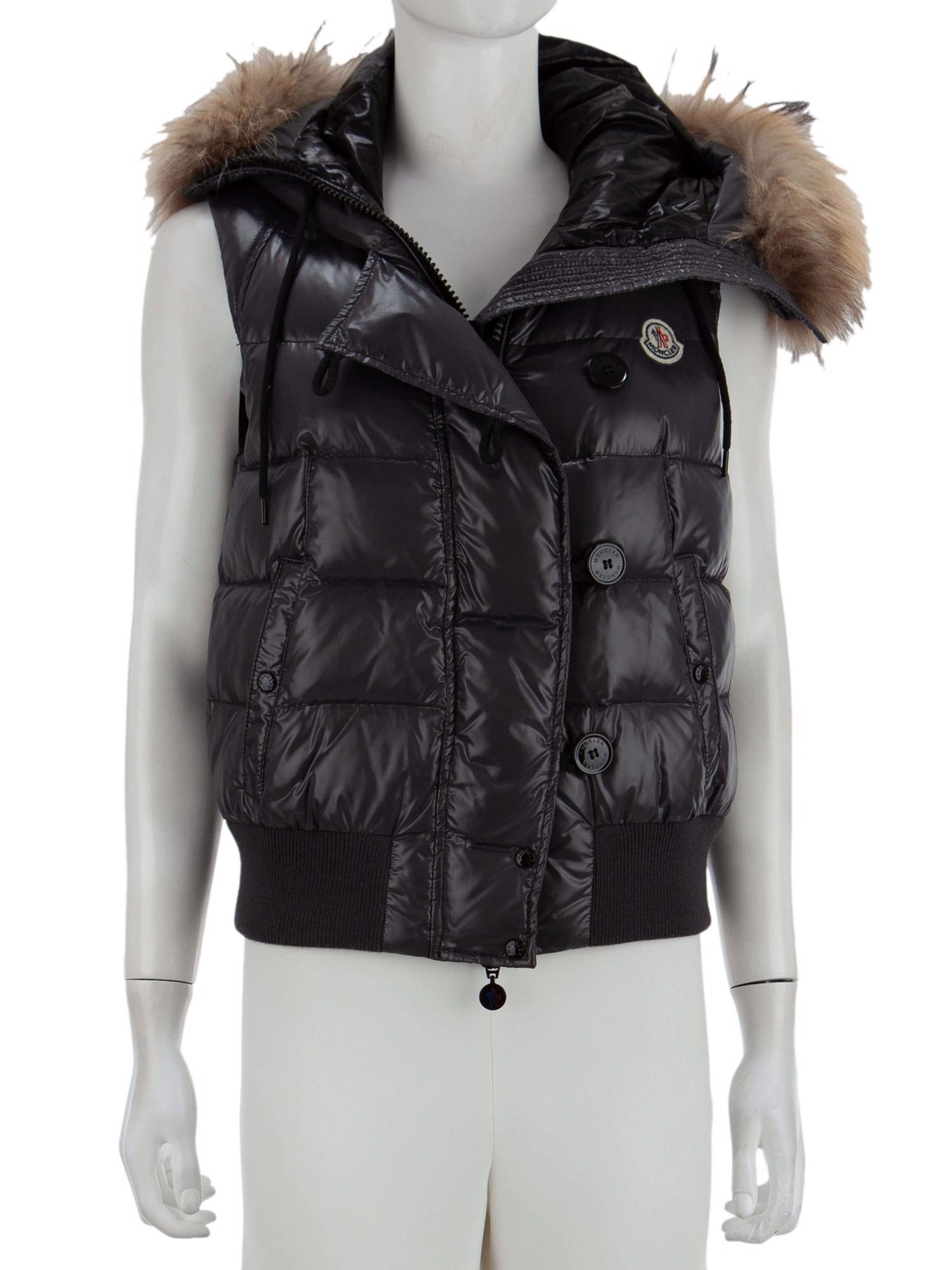 Bayan Gri MONCLER YELEK