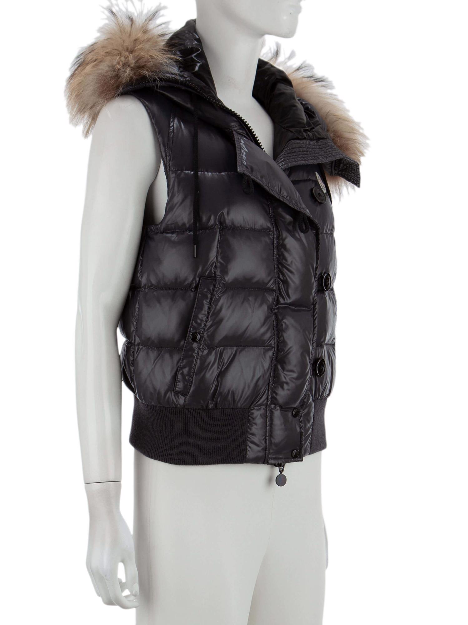 Bayan Gri MONCLER YELEK