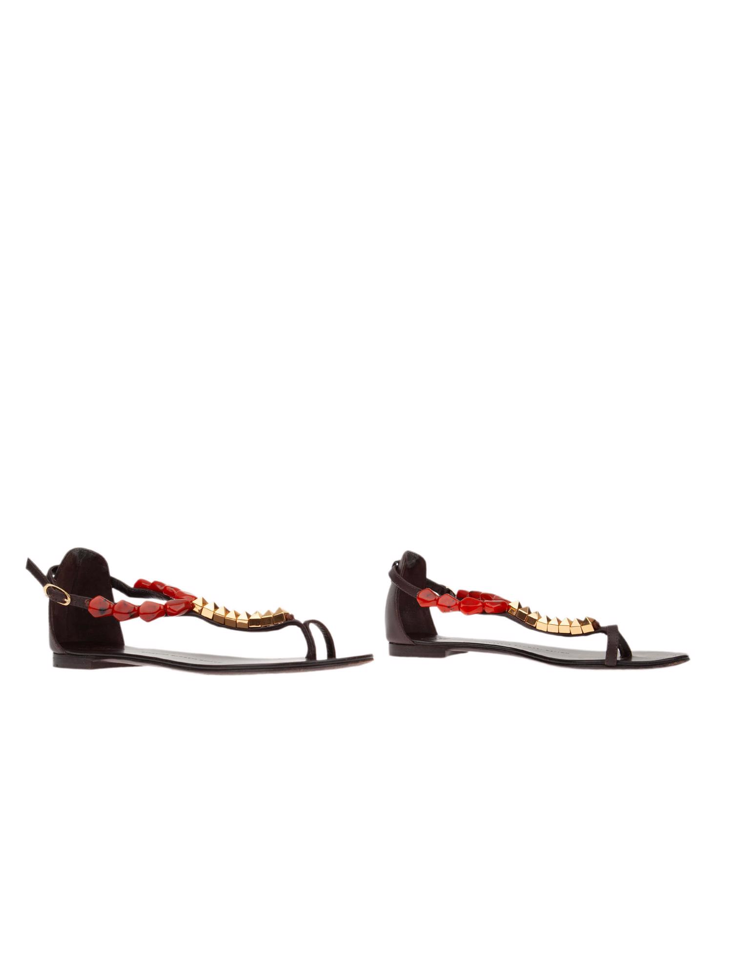 Bayan Kahve GIUSEPPE ZANOTTI SANDALET