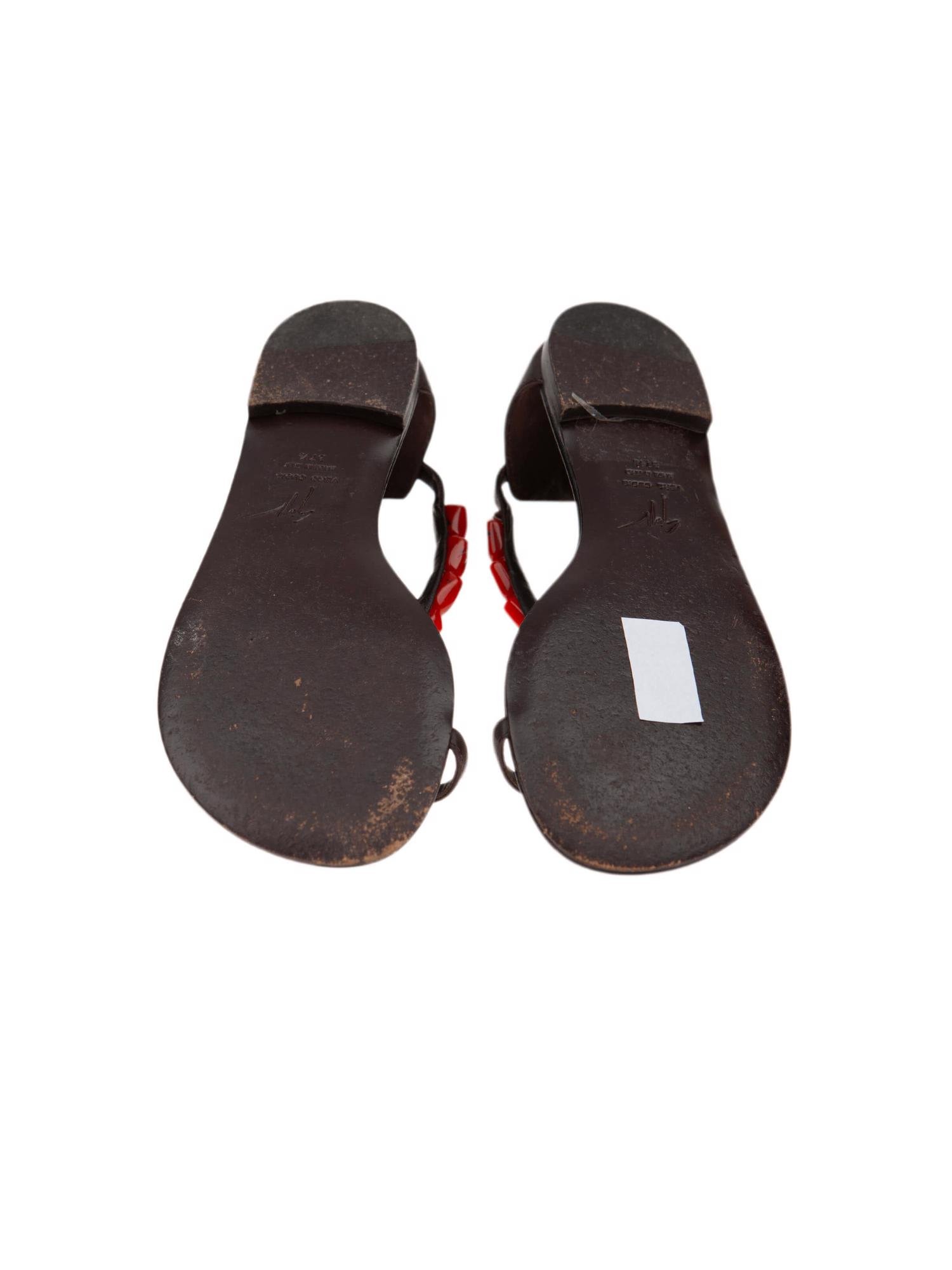 Bayan Kahve GIUSEPPE ZANOTTI SANDALET