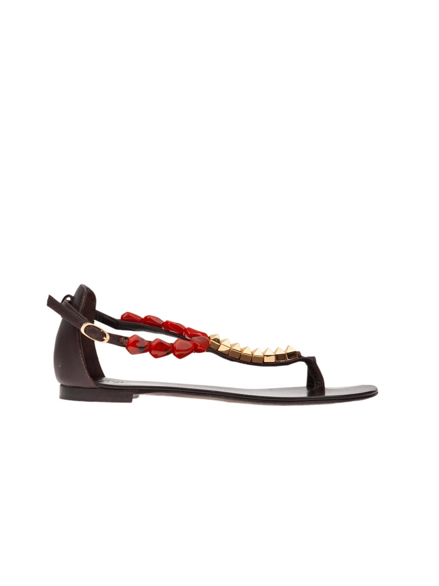 Bayan Kahve GIUSEPPE ZANOTTI SANDALET