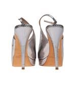 Bayan Gümüş JIMMY CHOO AYAKKABI