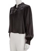 Bayan Siyah GANNI BLUZ