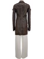 Bayan Kahve RICK OWENS DERİ CEKET