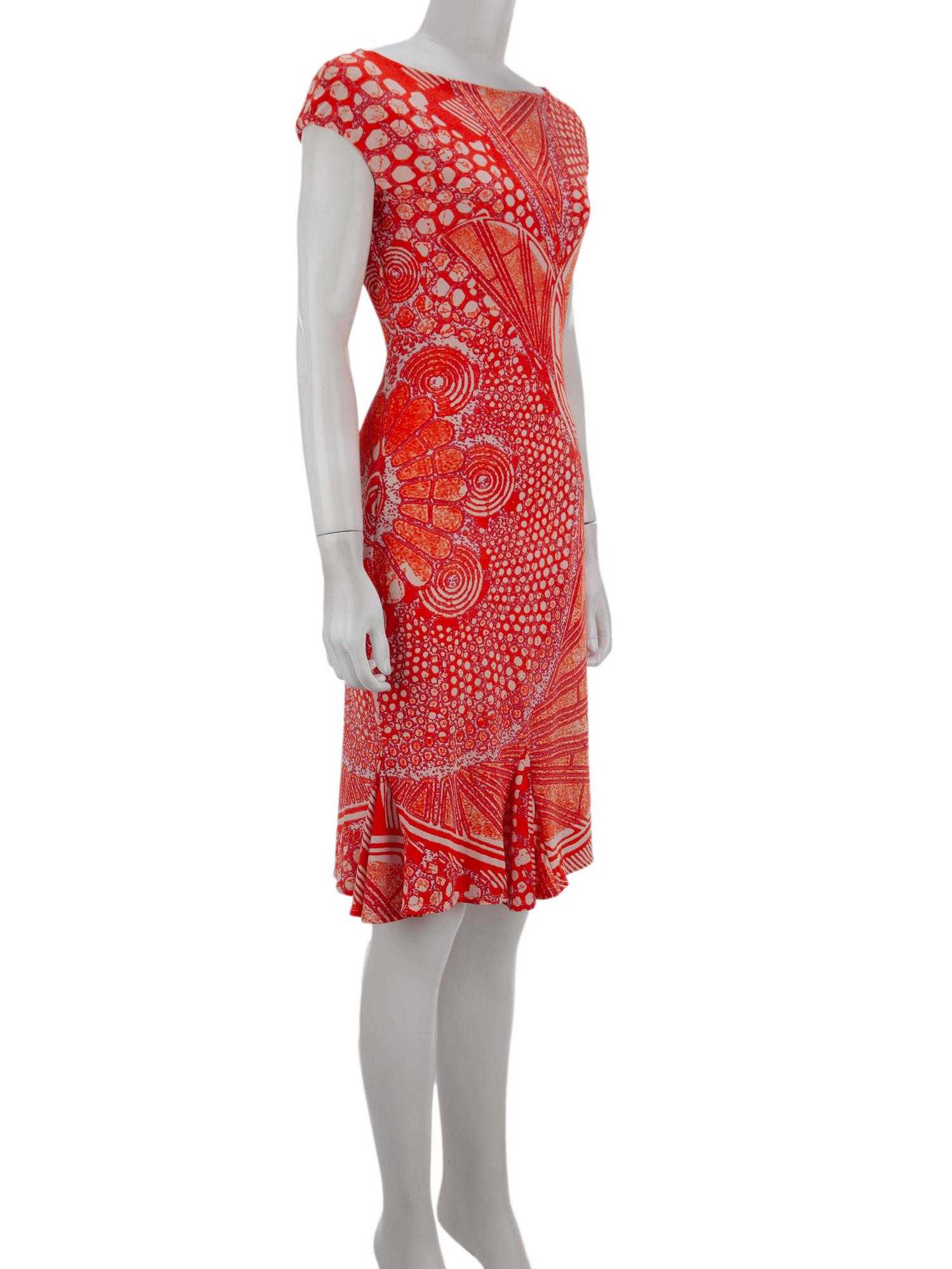 Bayan Turuncu ROBERTO CAVALLI ELBİSE