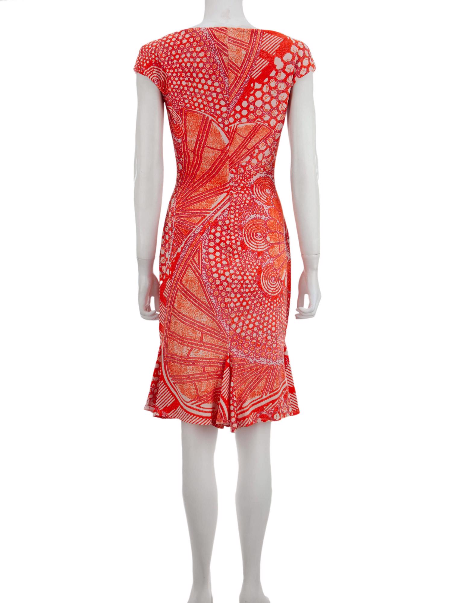 Bayan Turuncu ROBERTO CAVALLI ELBİSE