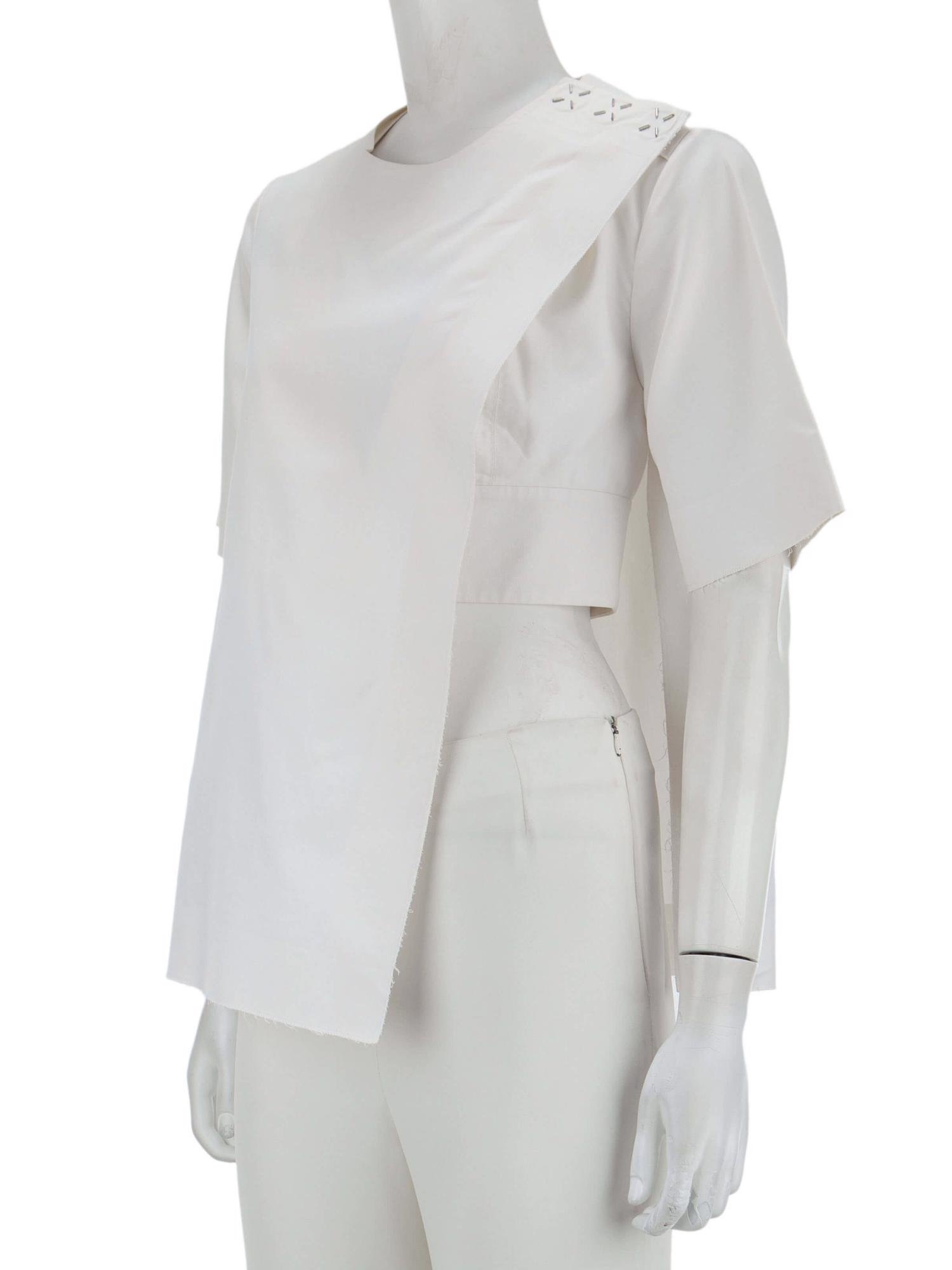 Bayan Beyaz ALEXANDER WANG BLUZ