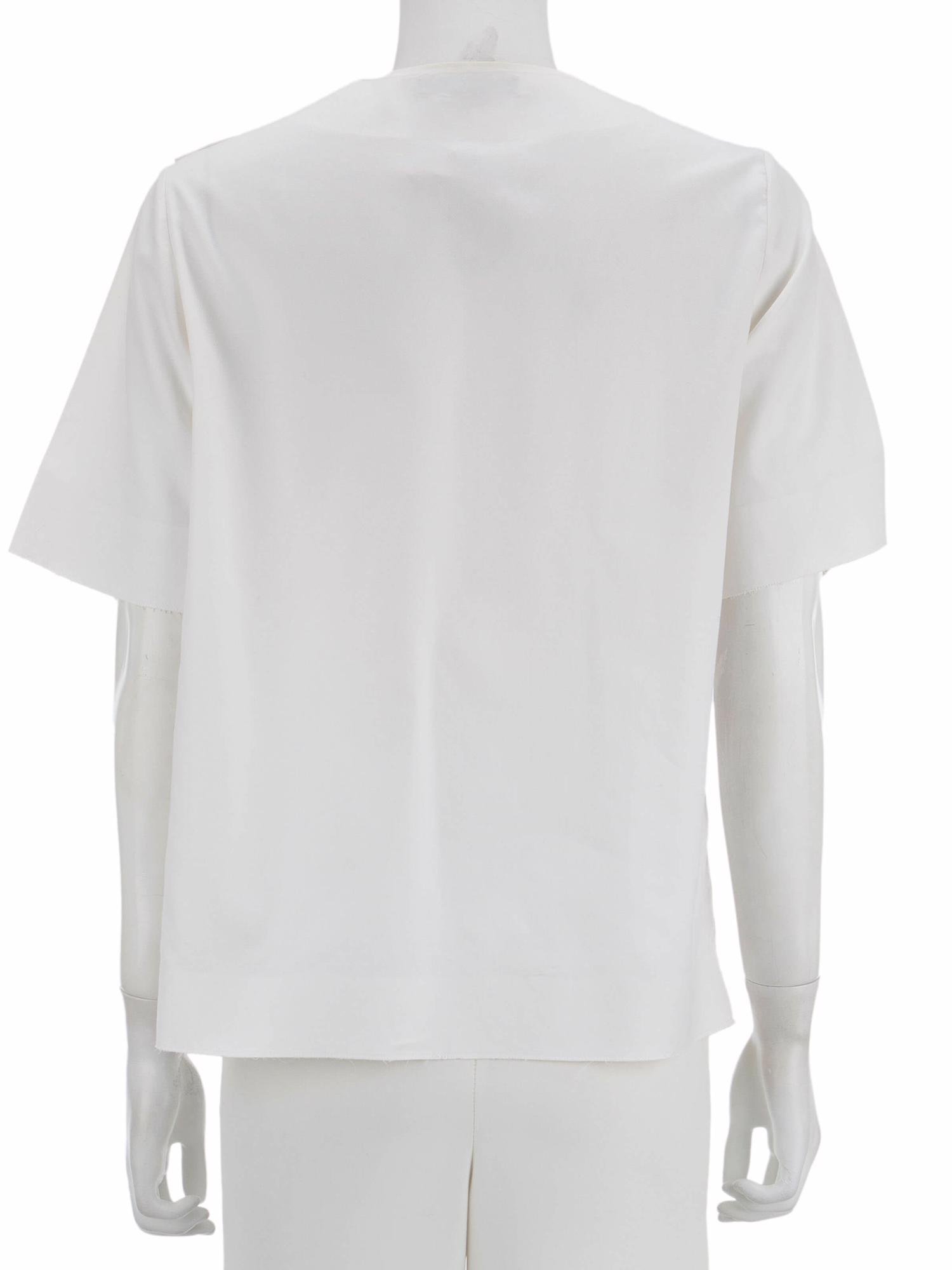 Bayan Beyaz ALEXANDER WANG BLUZ