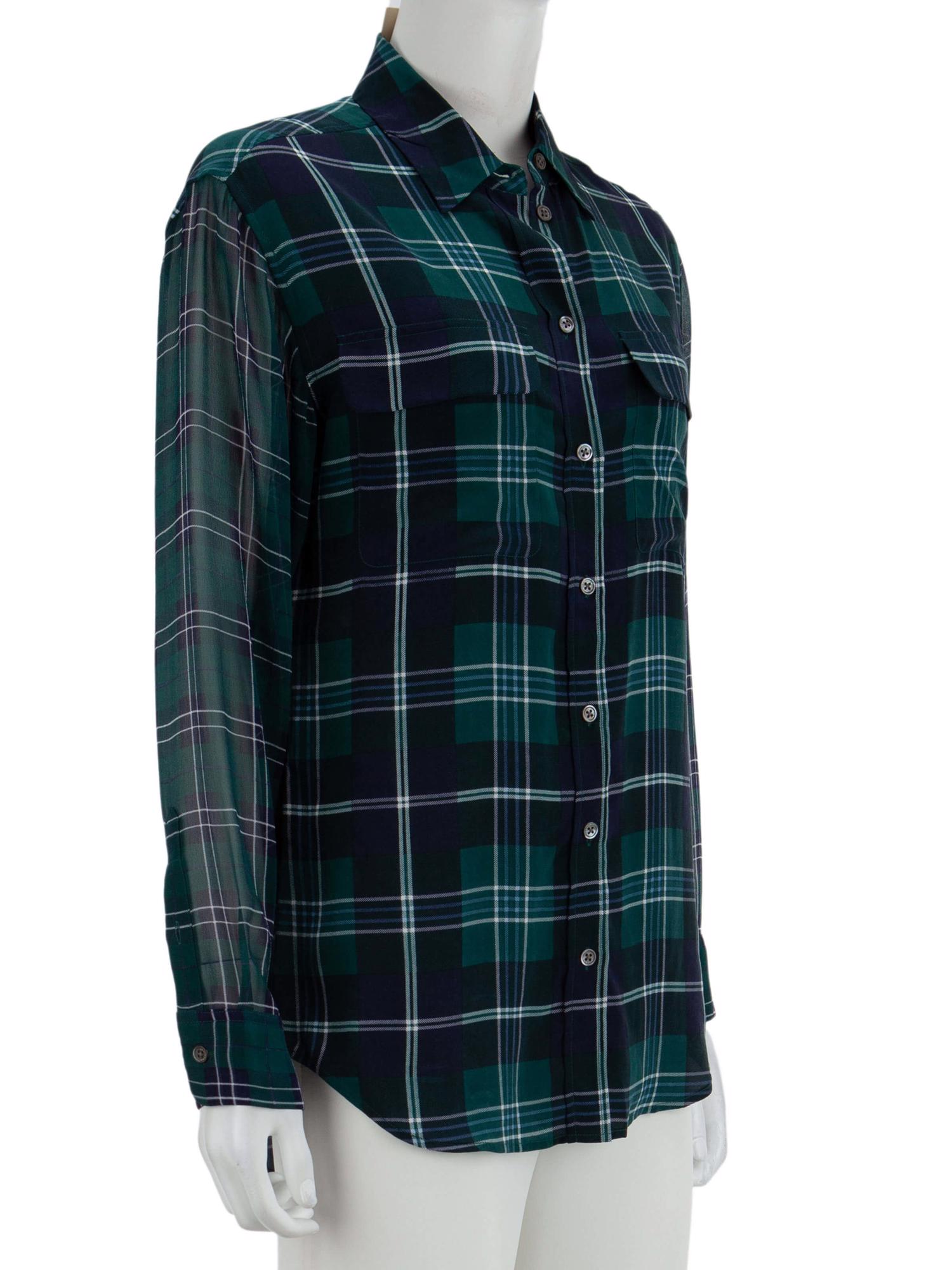 Bayan Yeşil EQUIPMENT GÖMLEK