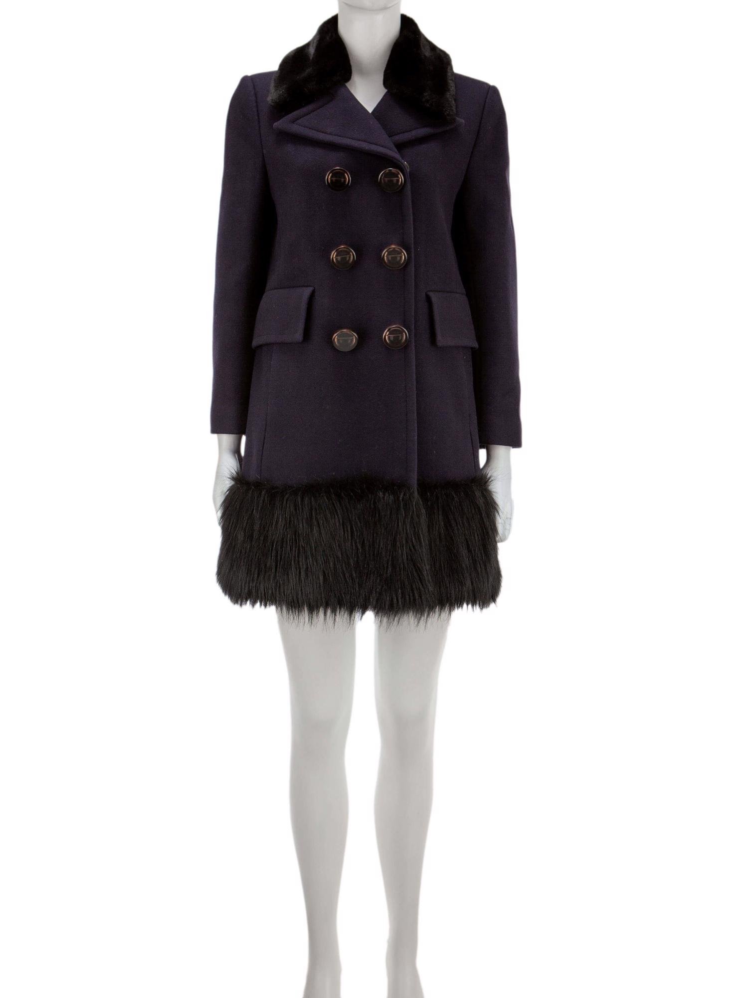 Bayan Lacivert MARC JACOBS PALTO