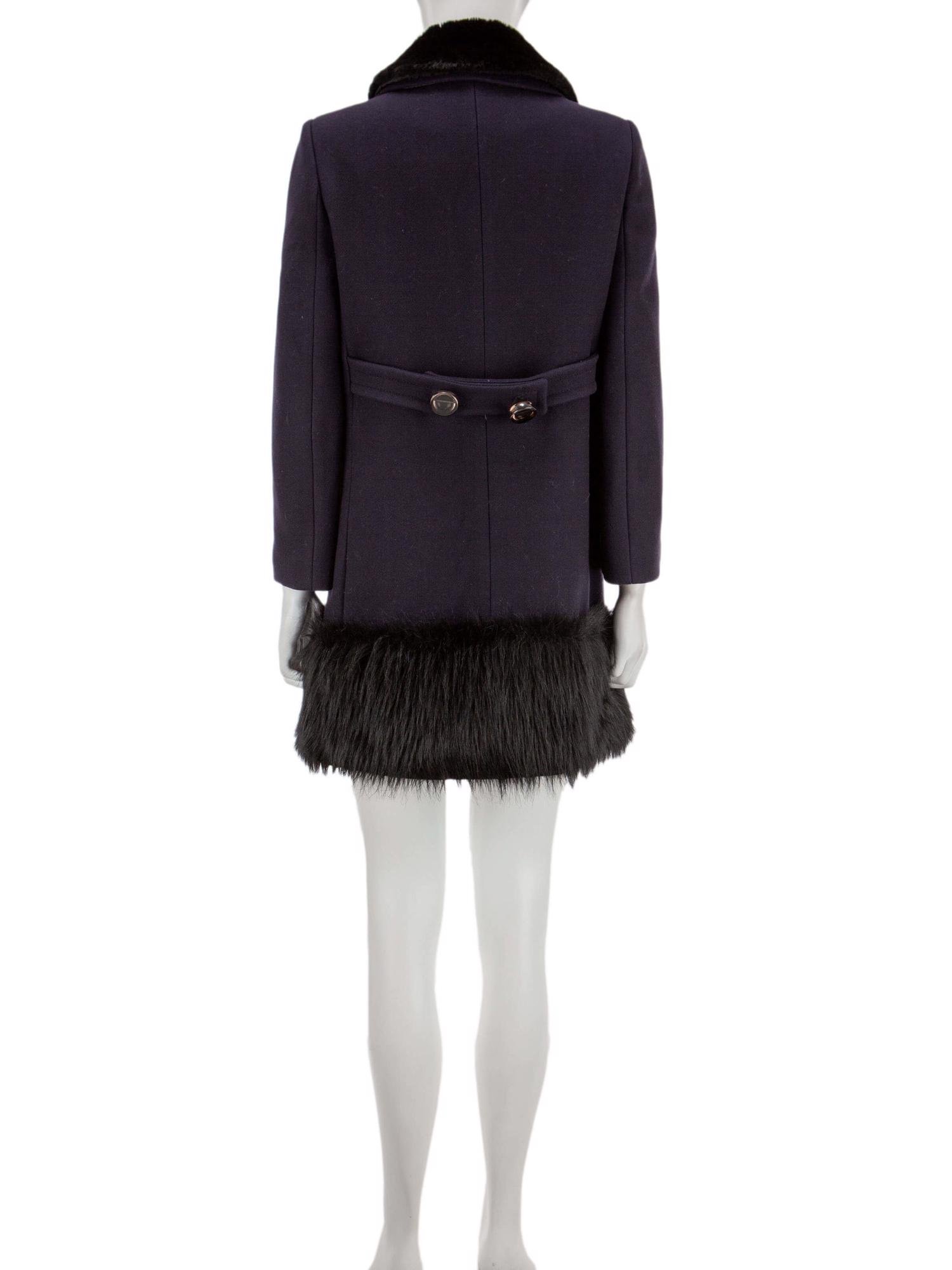 Bayan Lacivert MARC JACOBS PALTO