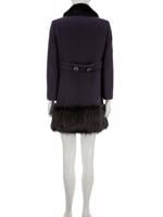 Bayan Lacivert MARC JACOBS PALTO