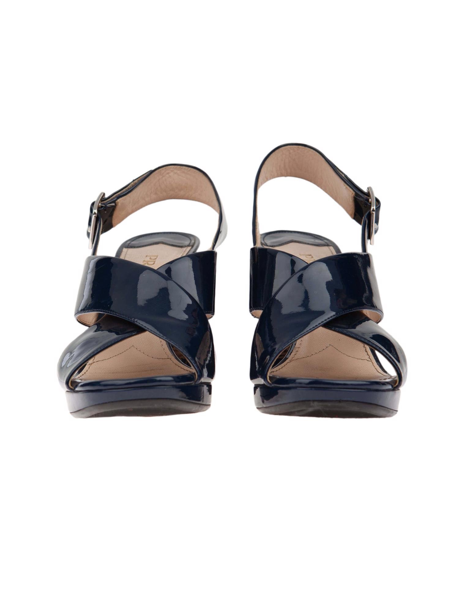 Bayan Lacivert PRADA AYAKKABI