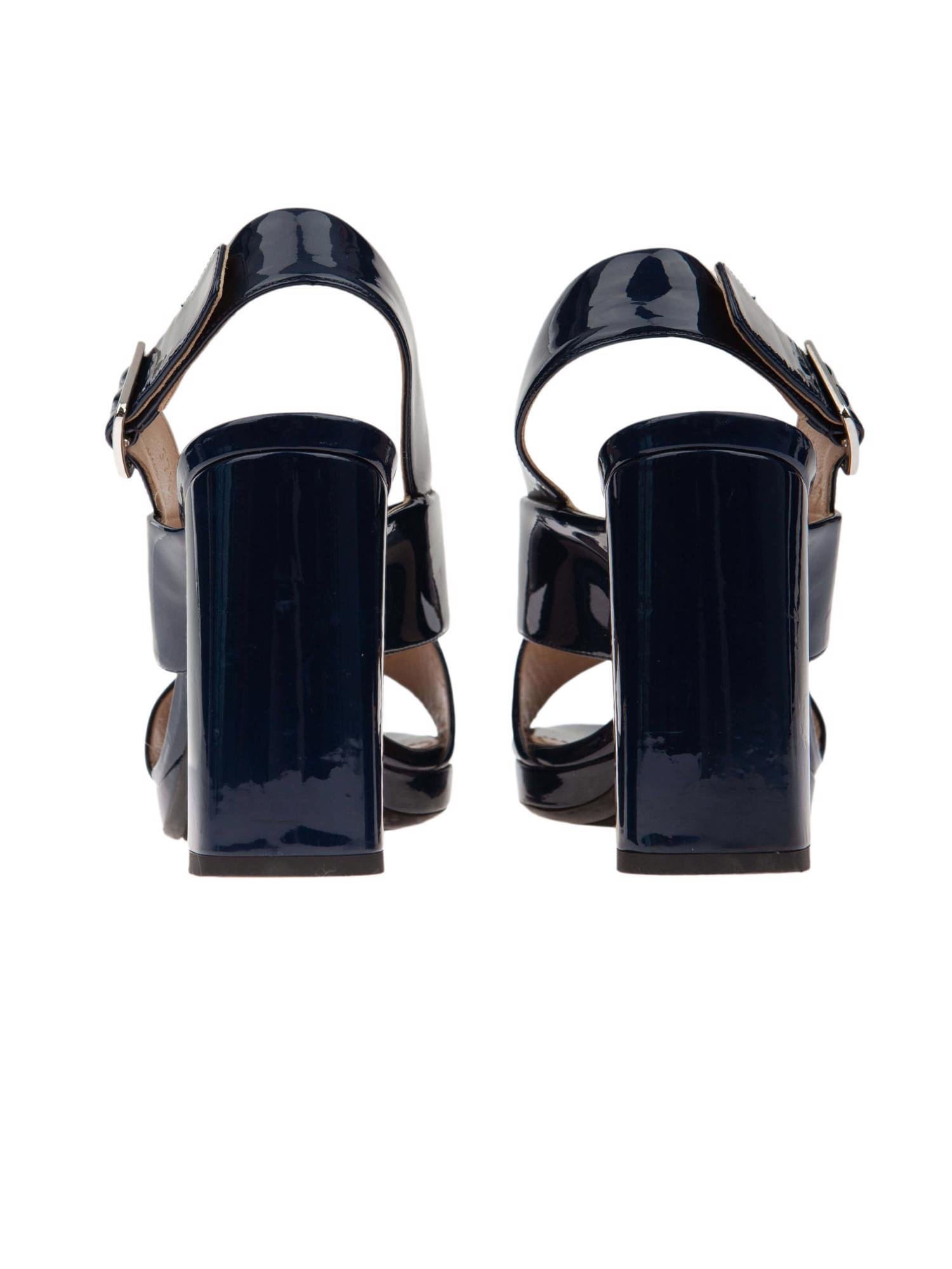 Bayan Lacivert PRADA AYAKKABI