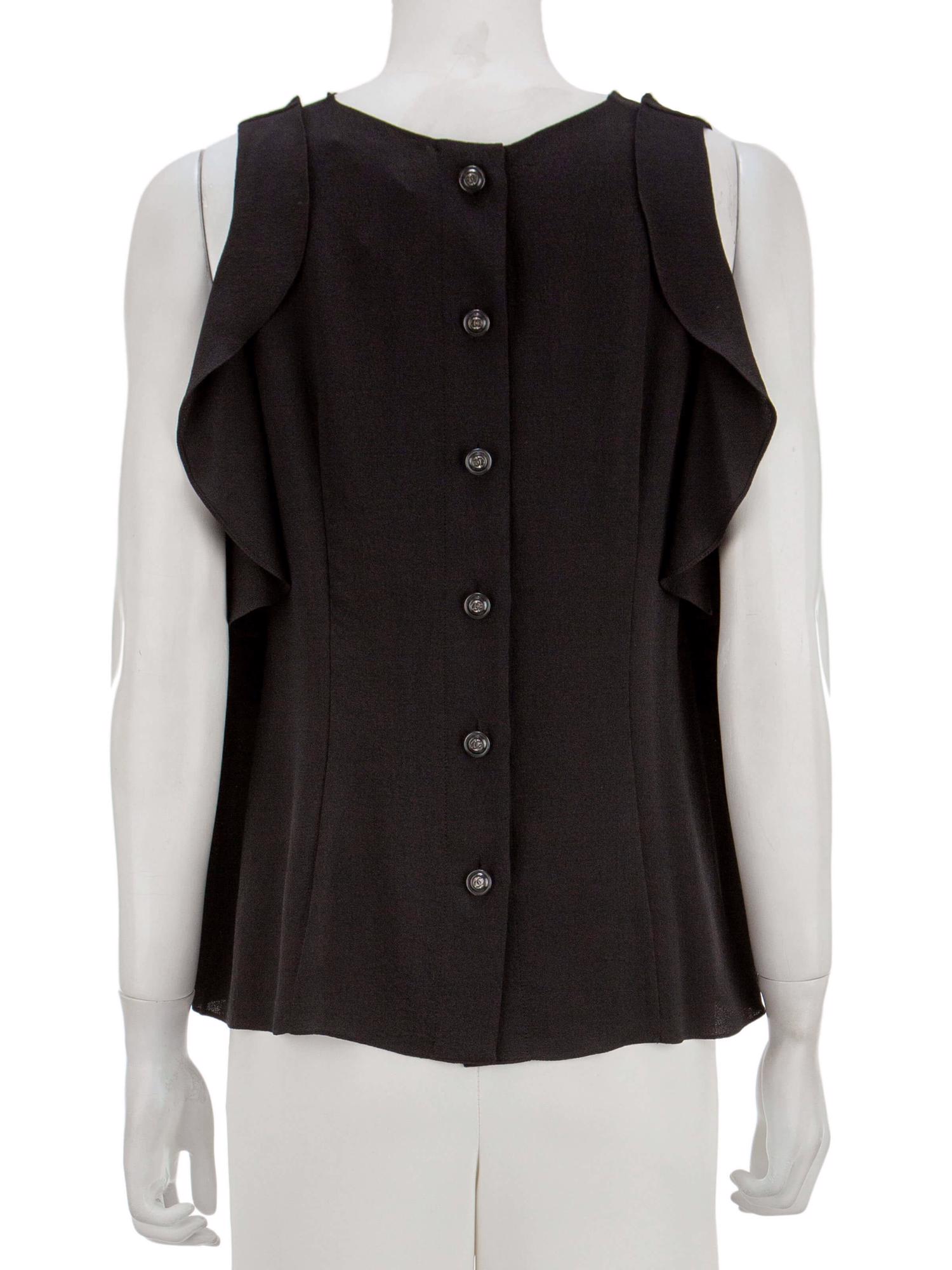 Bayan Siyah CHANEL BLUZ