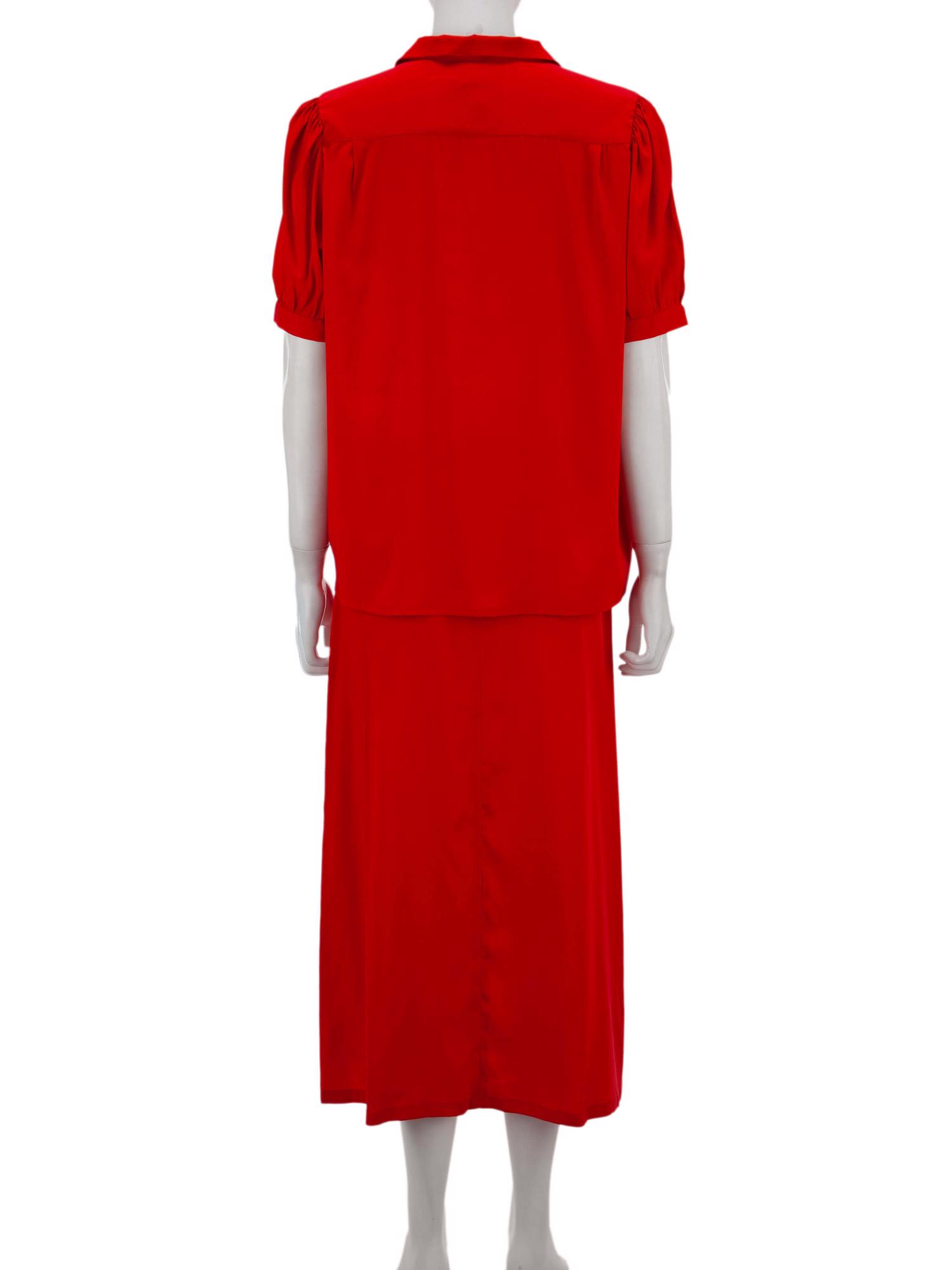 Bayan Kırmızı LAURA URBINATI ETEK - GÖMLEK