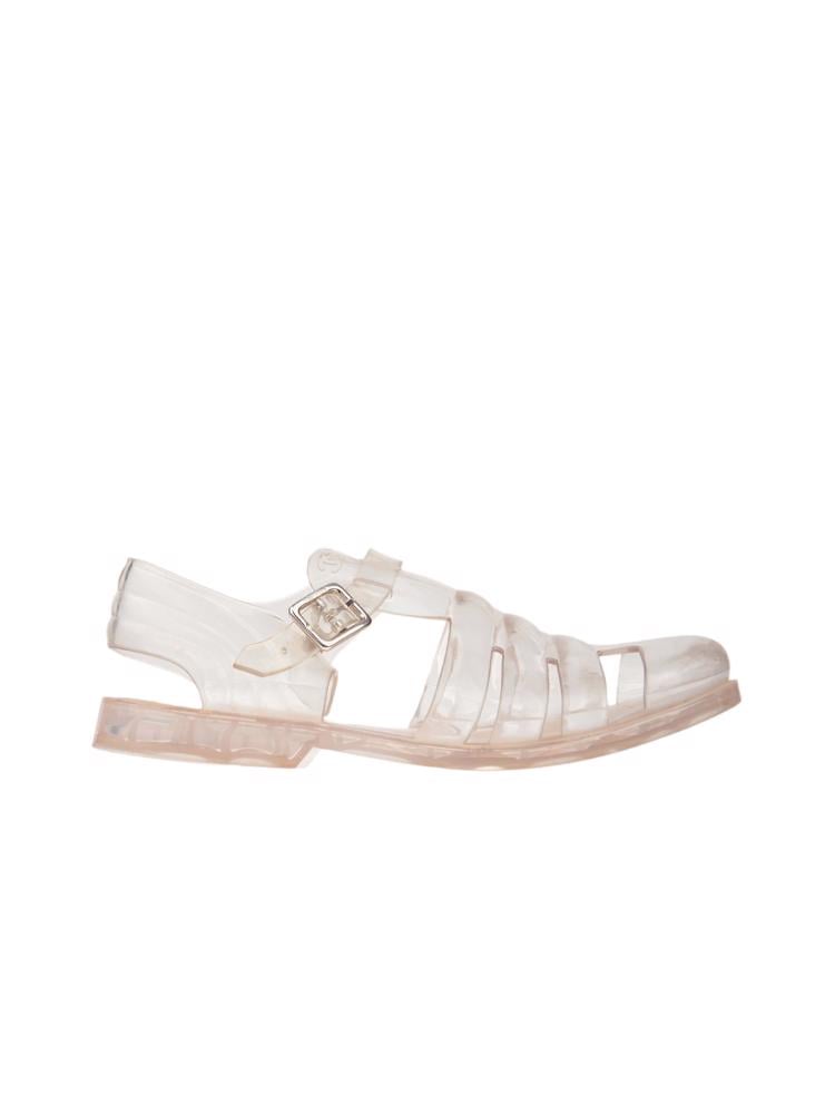 Bayan Beyaz CHANEL SANDALET