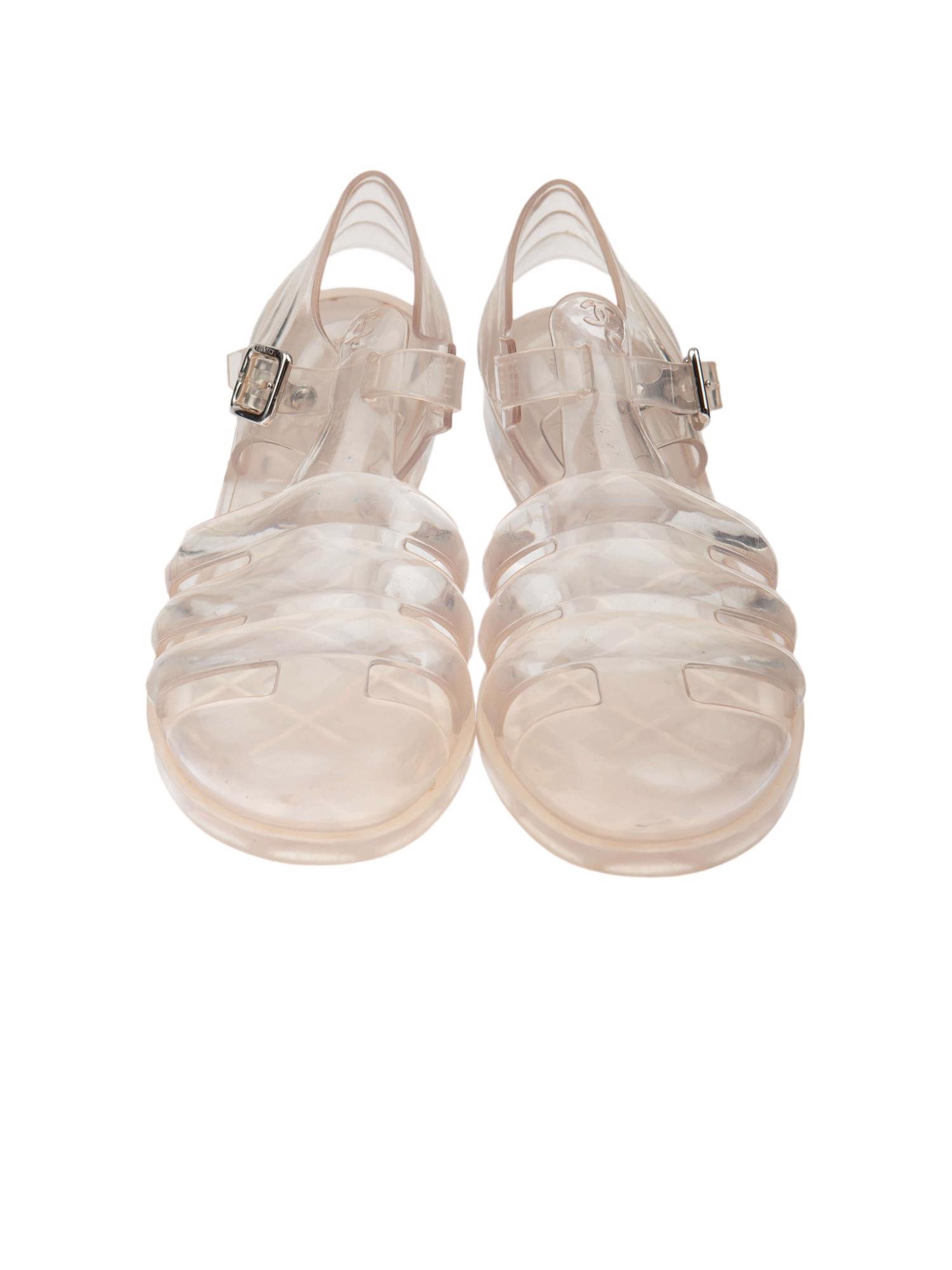 Bayan Beyaz CHANEL SANDALET