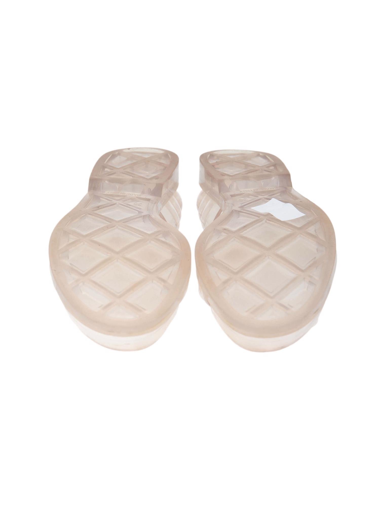 Bayan Beyaz CHANEL SANDALET