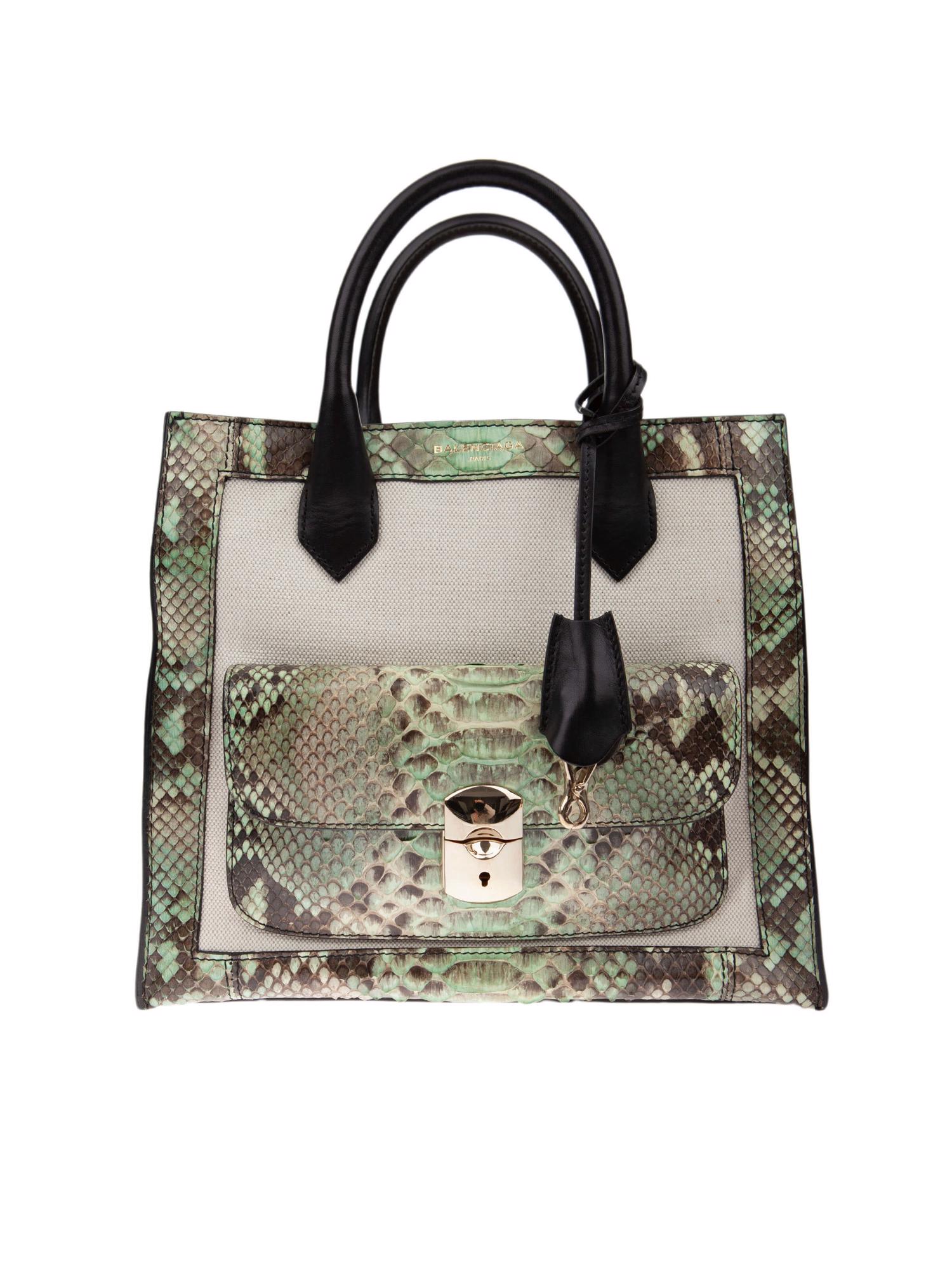 Bayan Yeşil BALENCIAGA ÇANTA