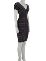 Bayan Gri HERVE LEGER ELBİSE