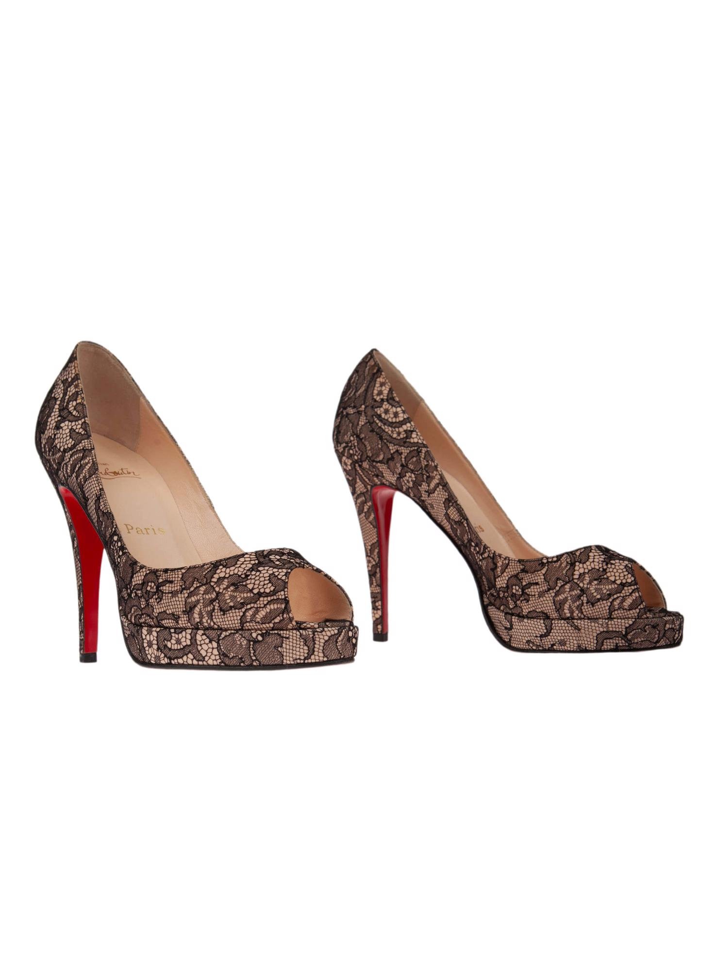 Bayan Bej CHRISTIAN LOUBOUTIN AYAKKABI