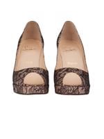 Bayan Bej CHRISTIAN LOUBOUTIN AYAKKABI