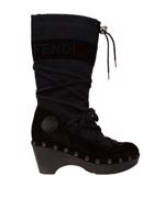 Bayan Siyah FENDI ÇİZME