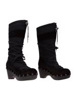 Bayan Siyah FENDI ÇİZME