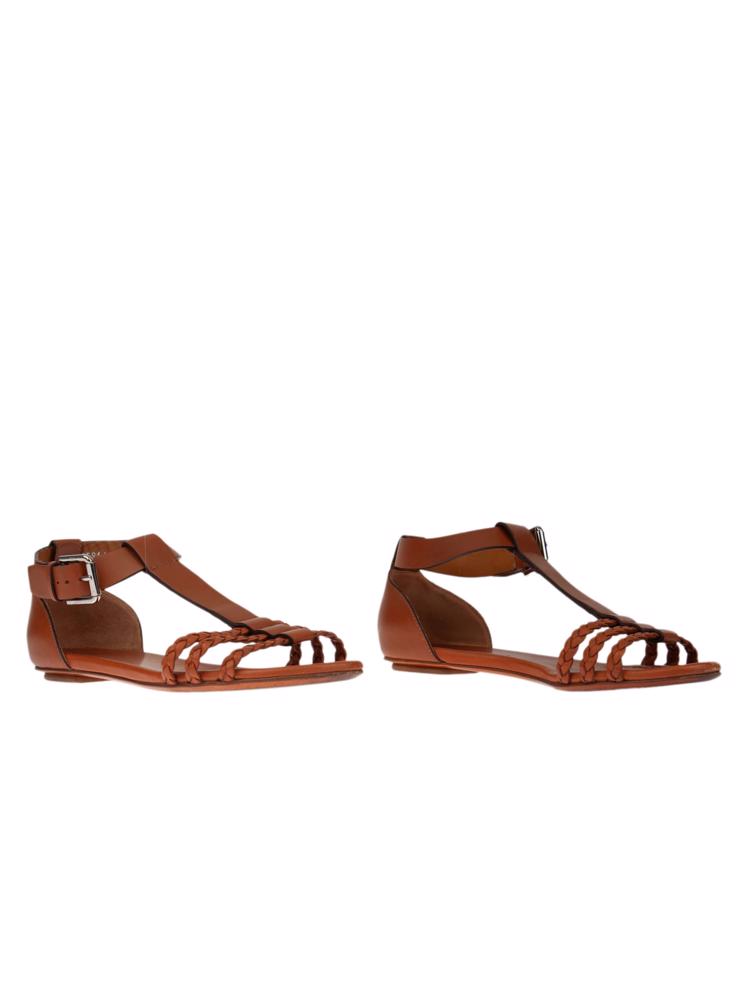 Bayan Kahve RALPH LAUREN COLLECTION SANDALET