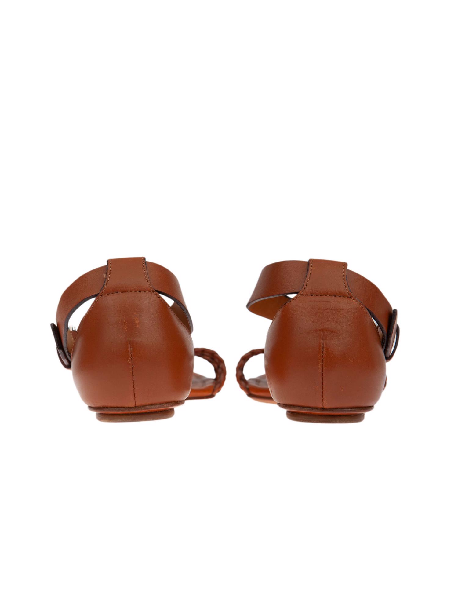 Bayan Kahve RALPH LAUREN COLLECTION SANDALET