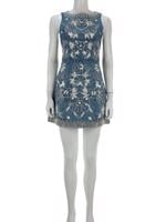 Bayan Mavi ALICE&OLIVIA JEAN ELBİSE