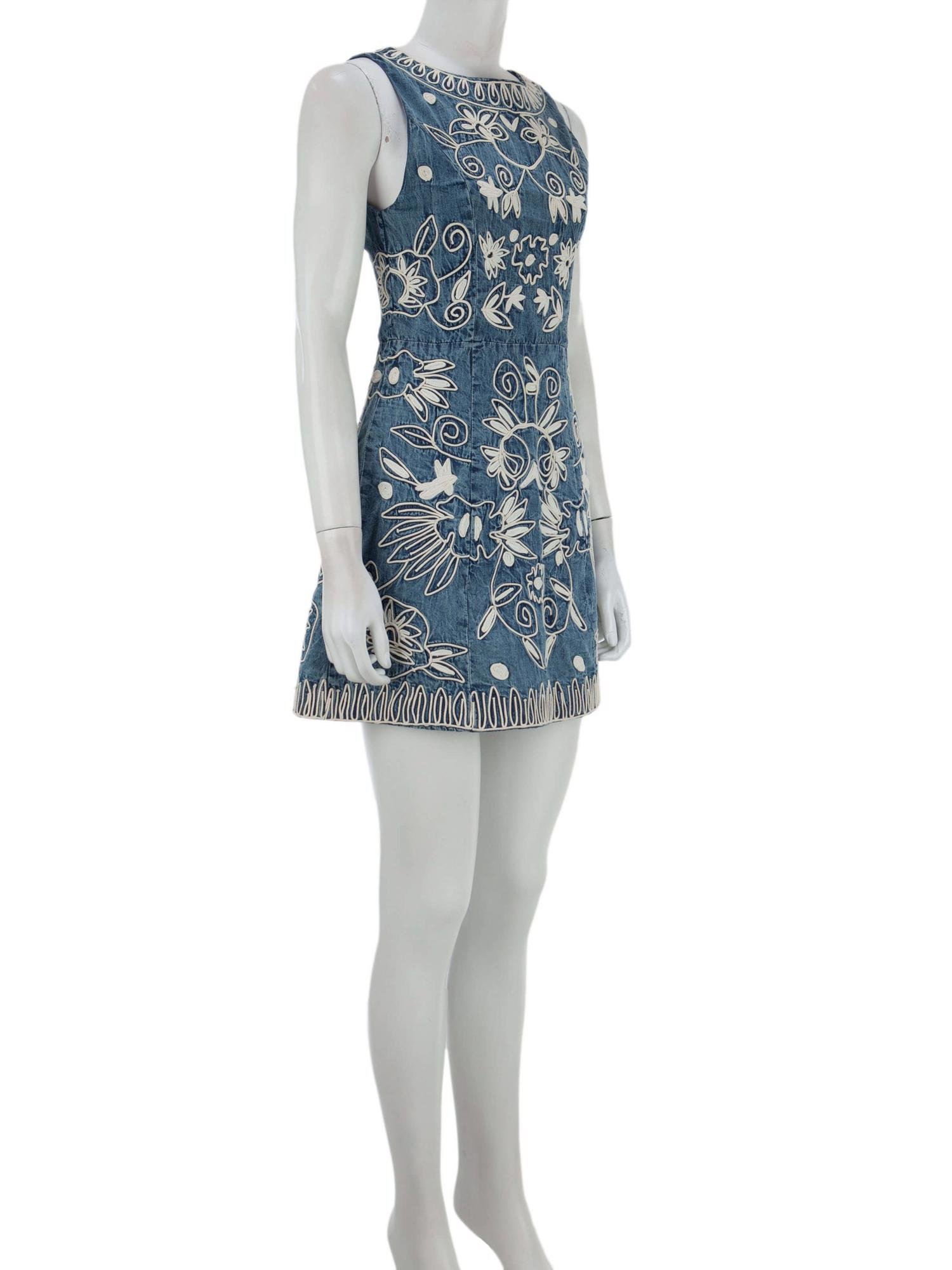 Bayan Mavi ALICE&OLIVIA JEAN ELBİSE