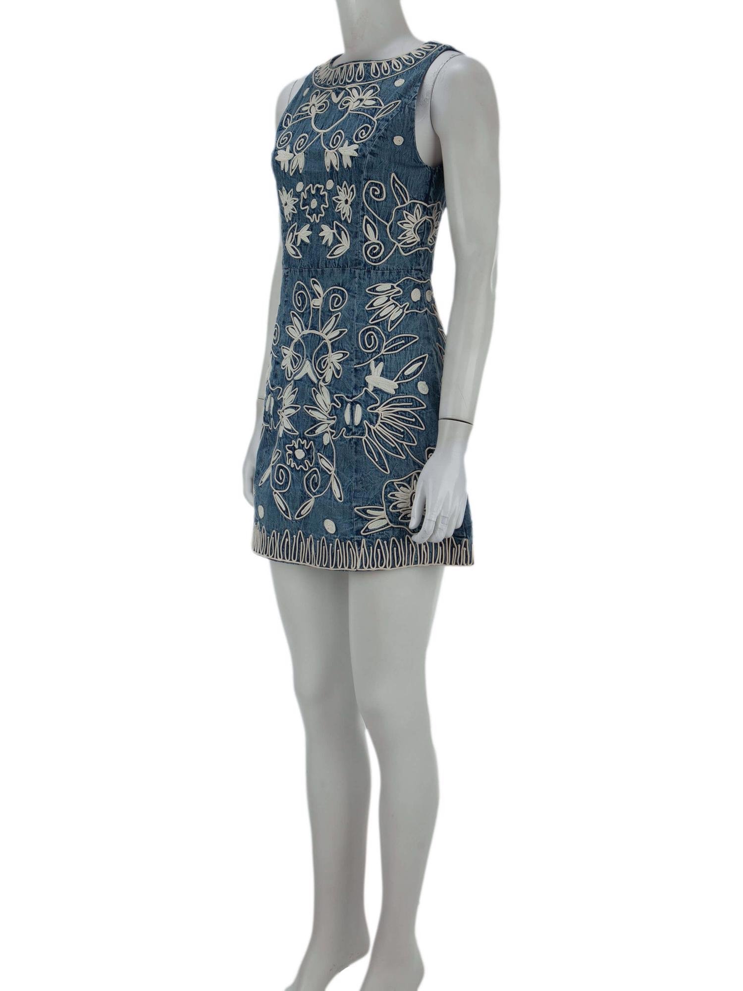 Bayan Mavi ALICE&OLIVIA JEAN ELBİSE