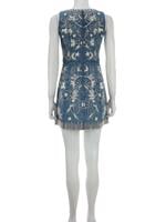 Bayan Mavi ALICE&OLIVIA JEAN ELBİSE