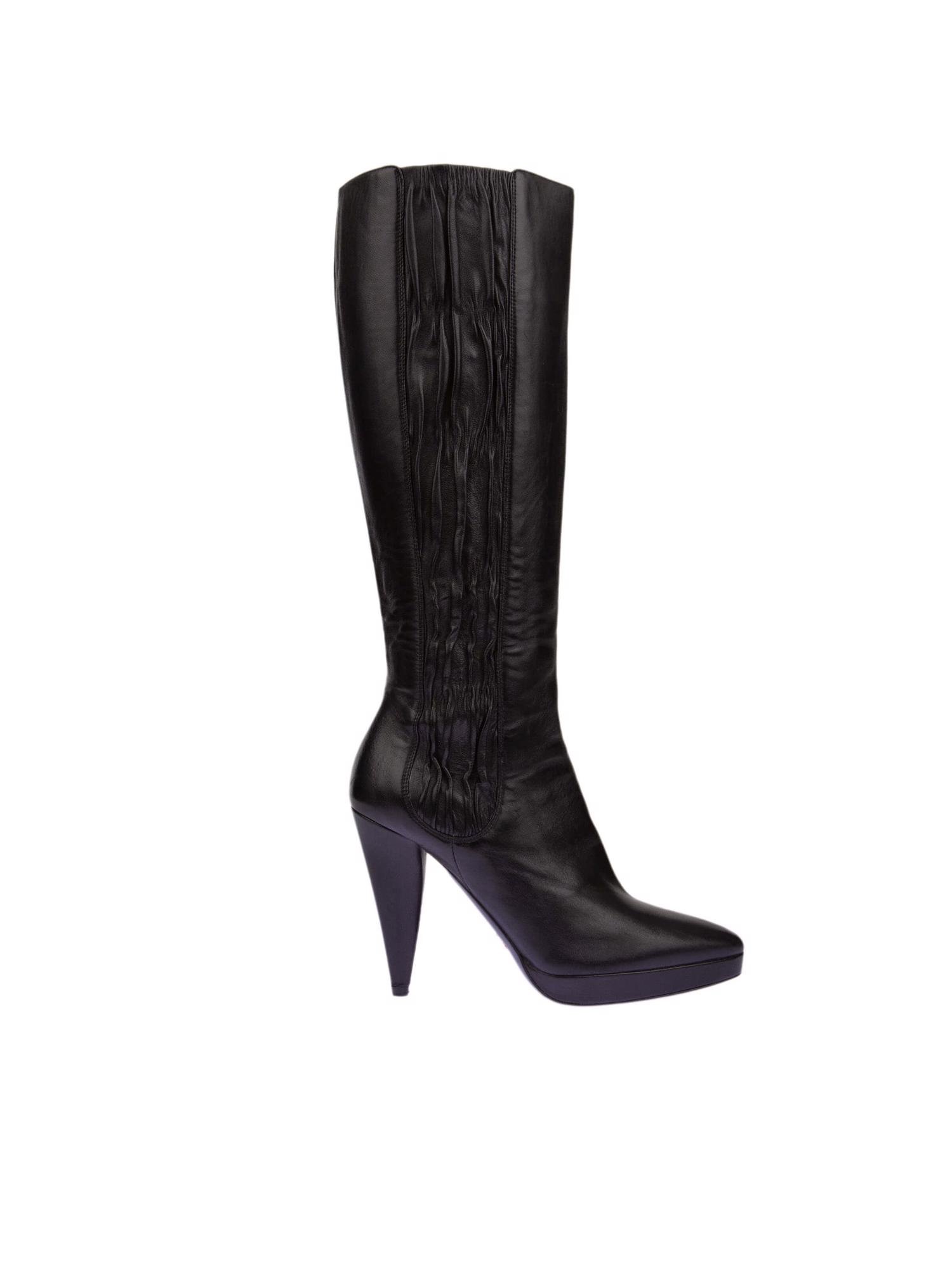 Bayan Siyah PRADA ÇİZME