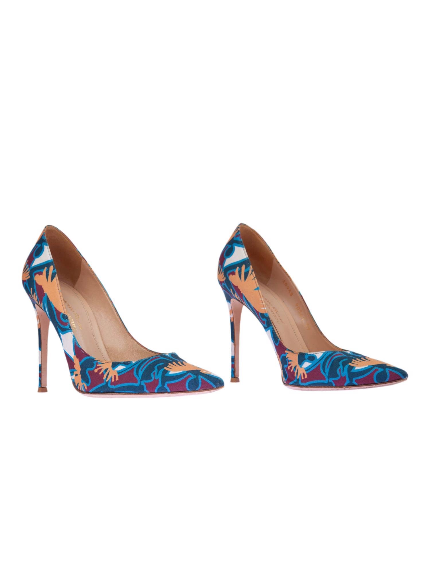 Bayan Mavi GIANVITO ROSSI AYAKKABI