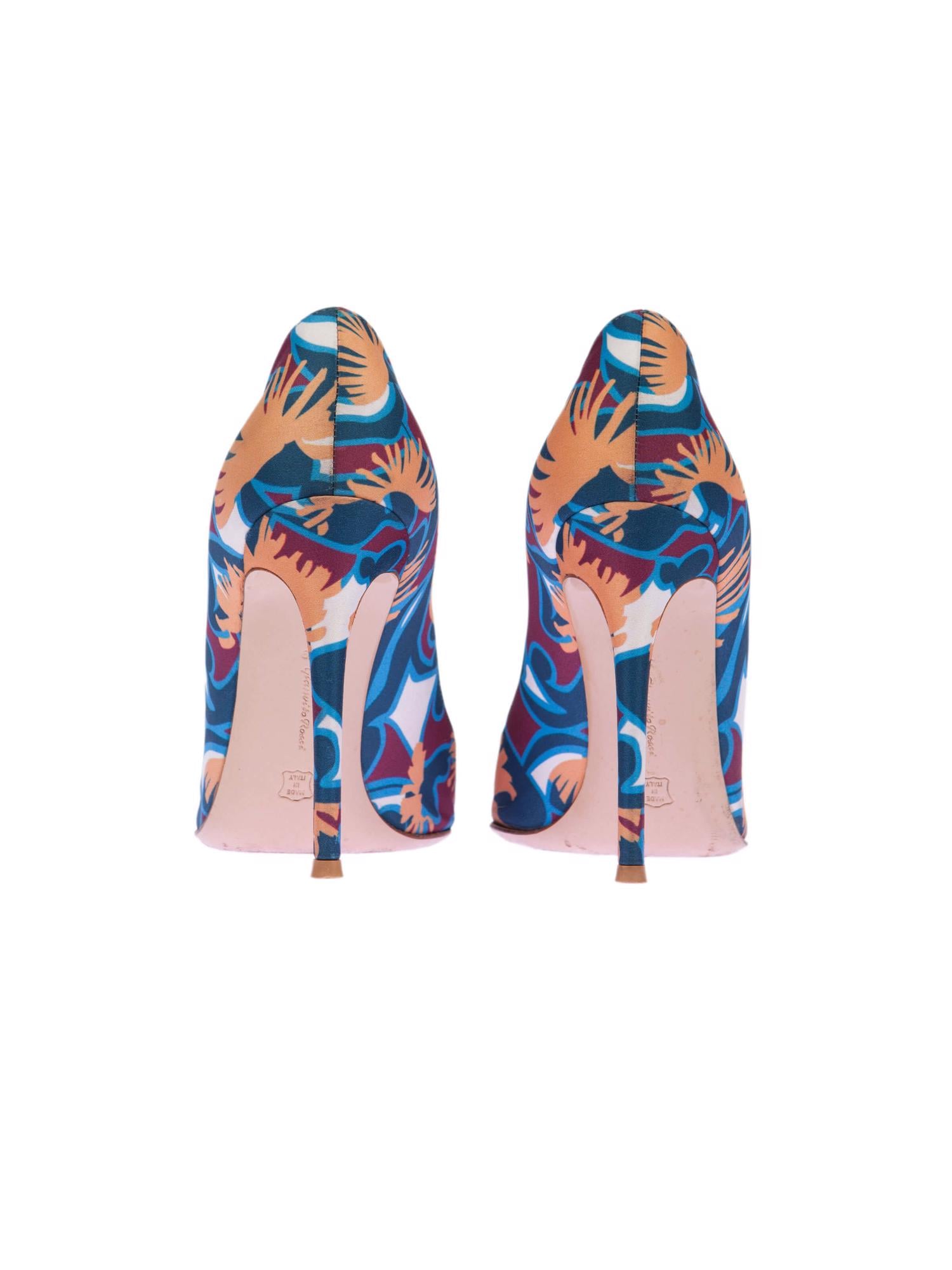 Bayan Mavi GIANVITO ROSSI X MARY KATRANTZOU AYAKKABI