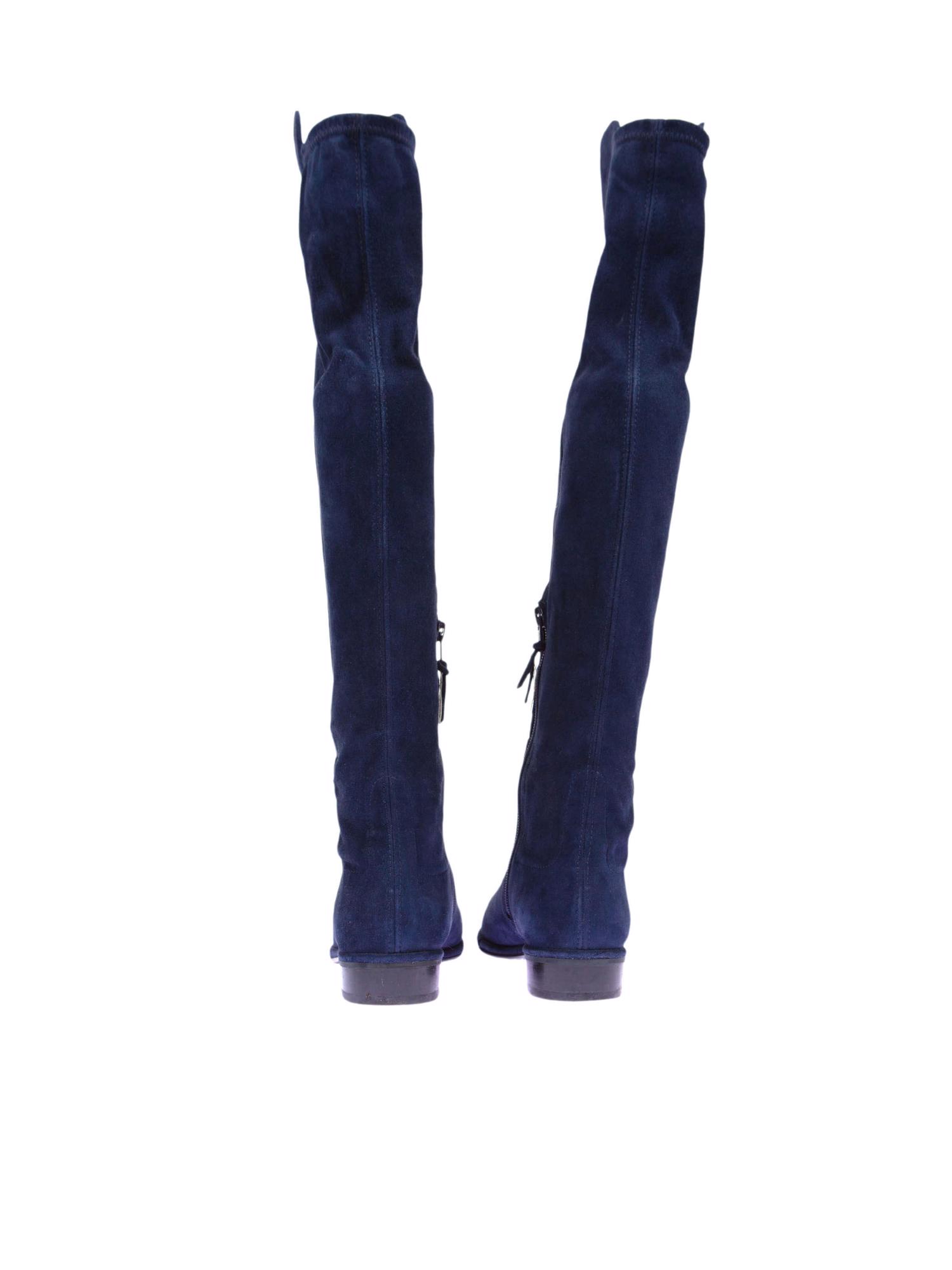 Bayan Lacivert STUART WEITZMAN ÇİZME