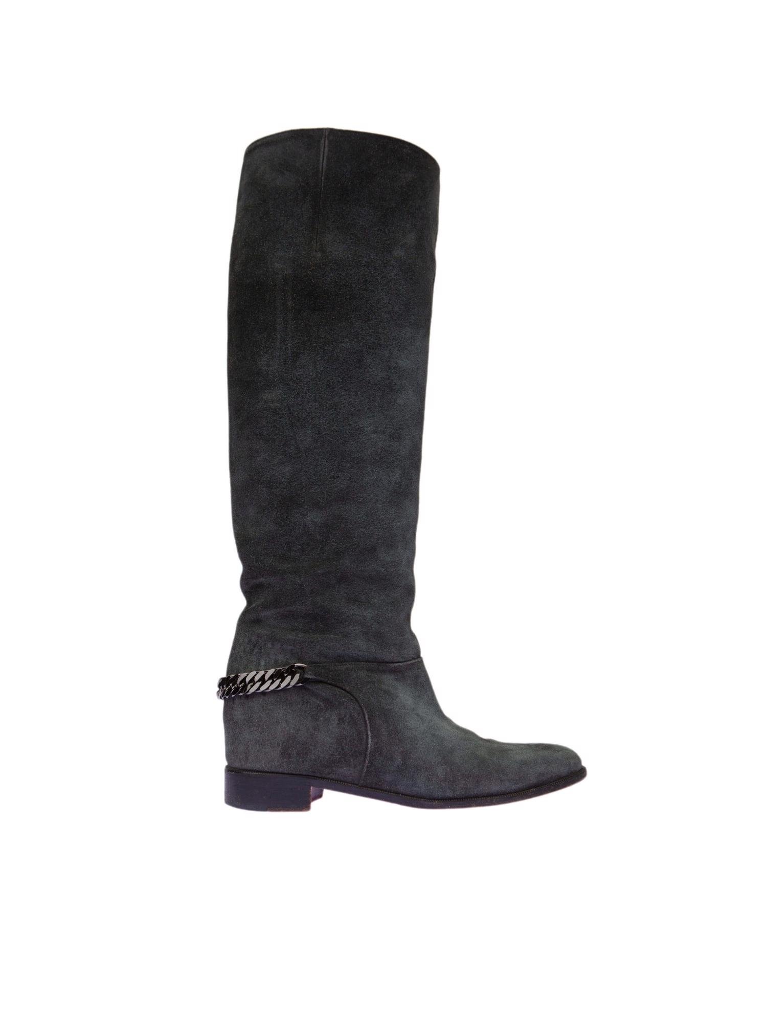 Bayan Gri CHRISTIAN LOUBOUTIN ÇİZME