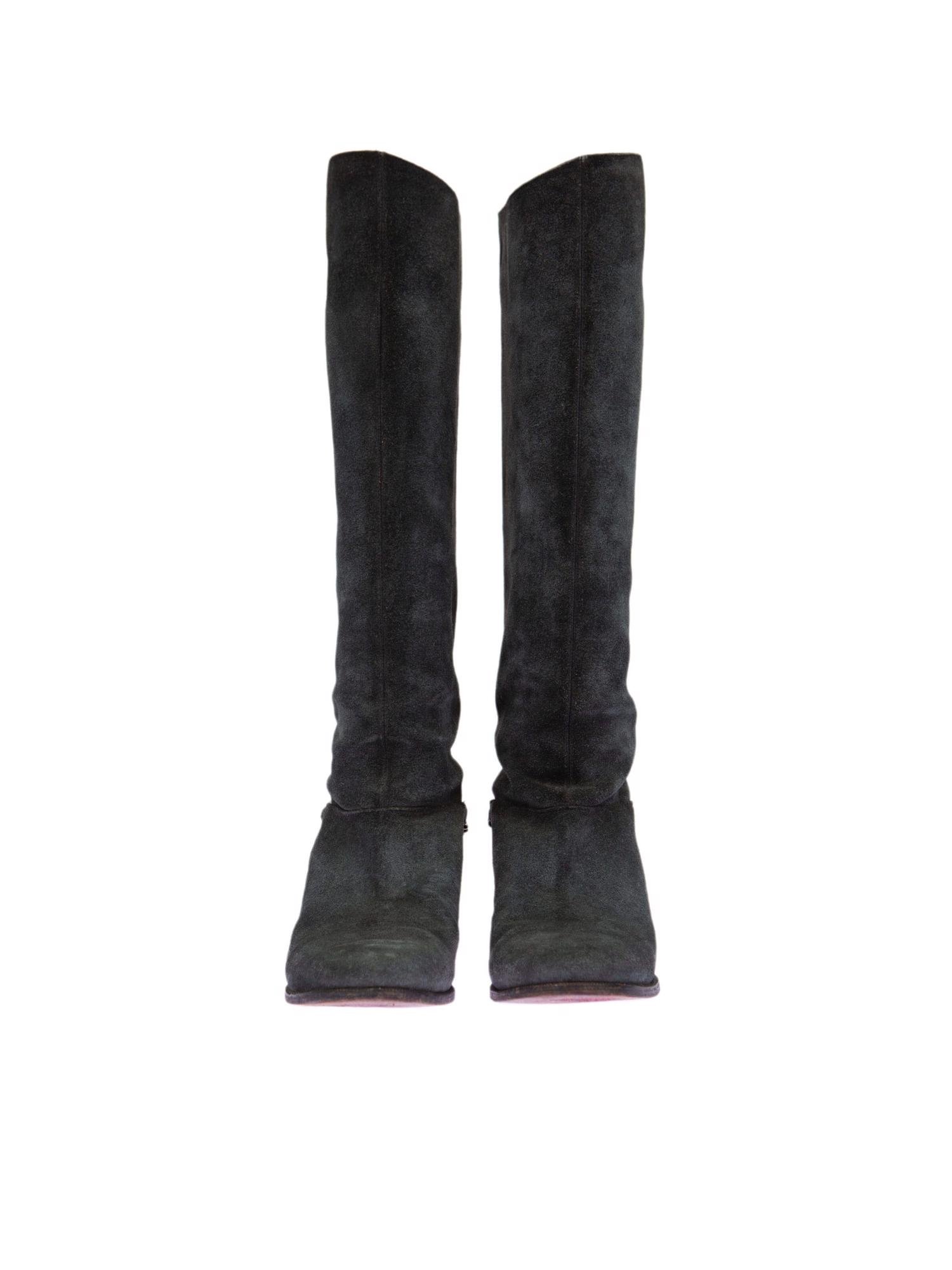 Bayan Gri CHRISTIAN LOUBOUTIN ÇİZME