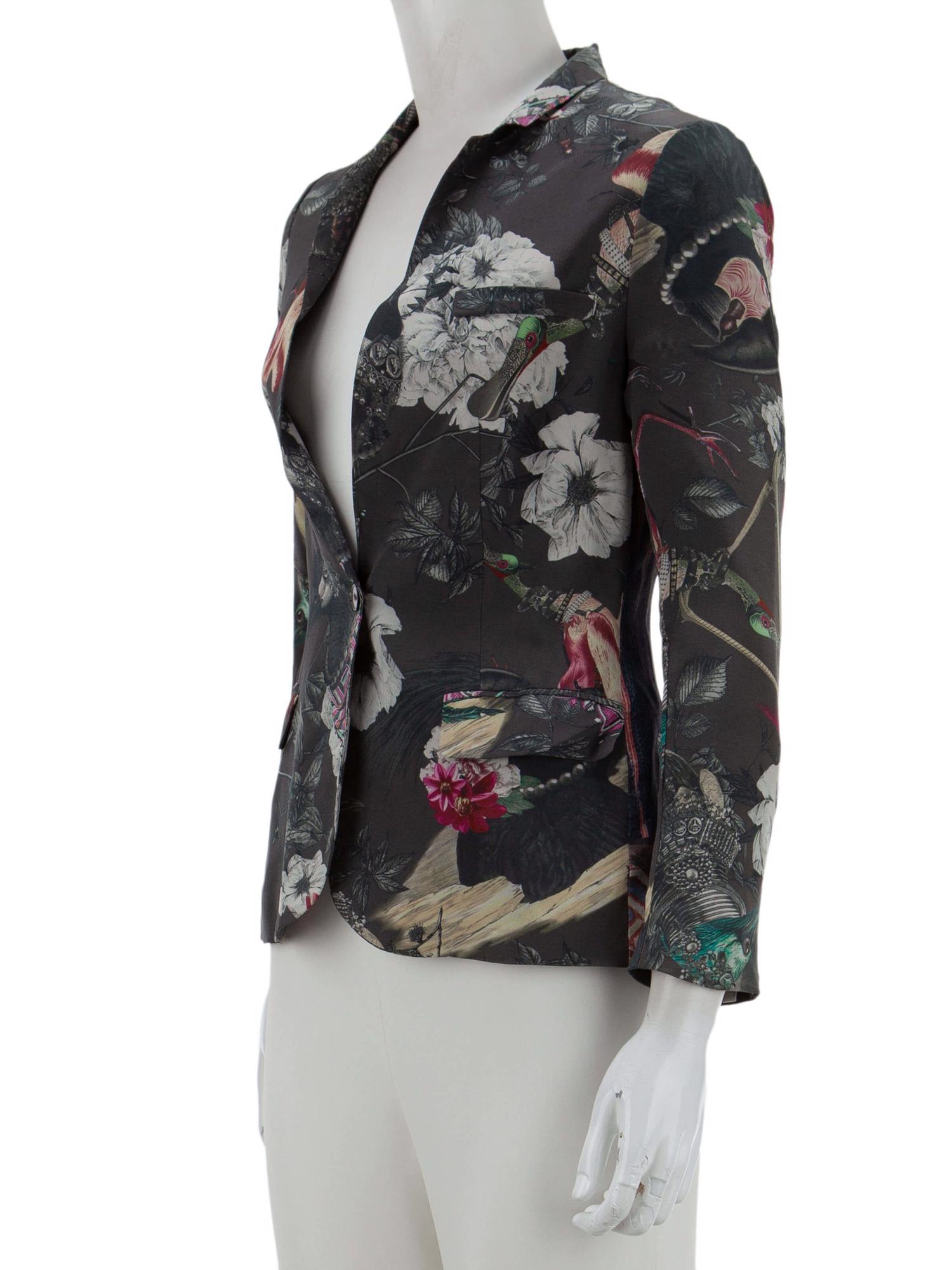 Bayan Gri MCQ ALEXANDER MCQUEEN CEKET