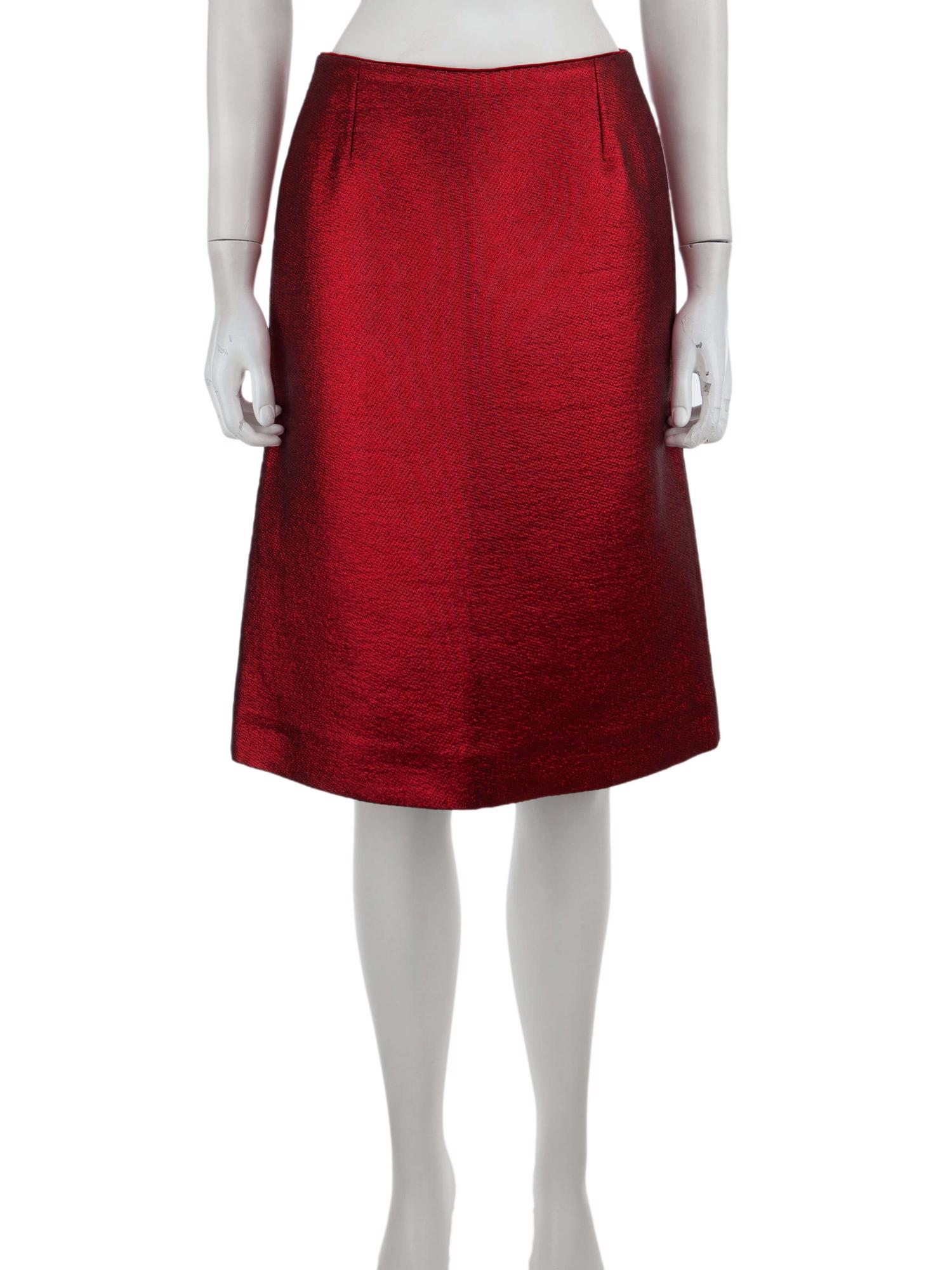 Bayan Kırmızı LOUIS VUITTON ETEK